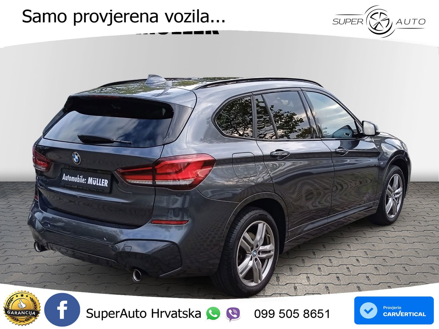 BMW X1 20d (190 KS) xDrive Steptronic M Sport LED+GR SJED+ACC