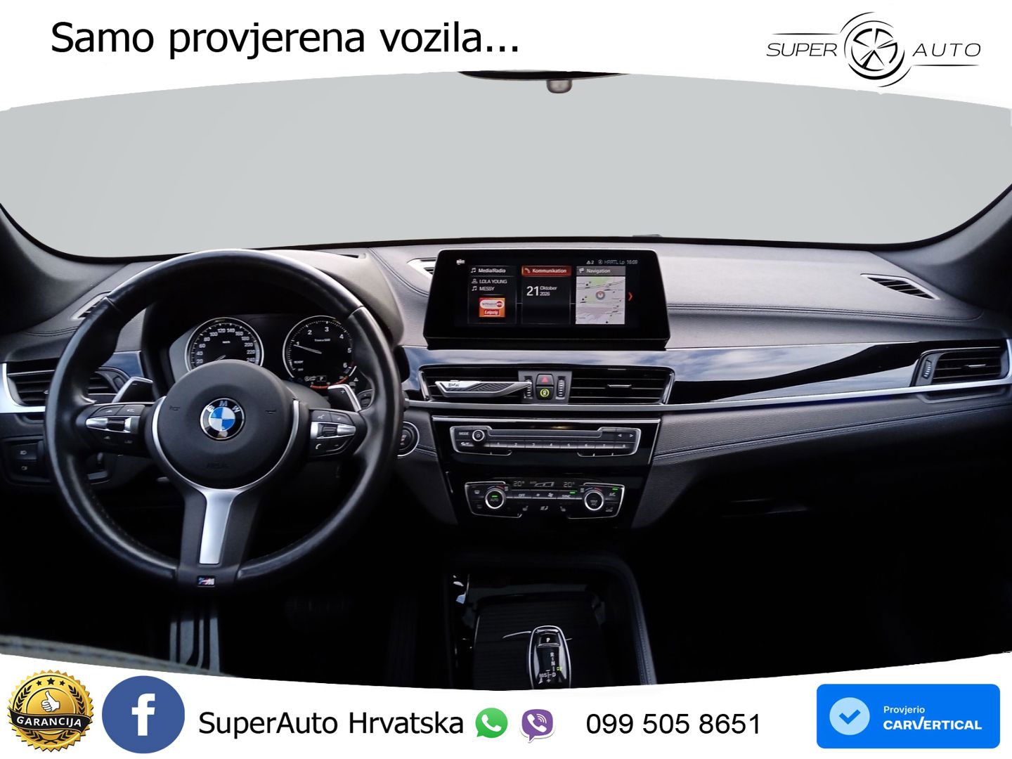 BMW X1 20d (190 KS) xDrive Steptronic M Sport LED+GR SJED+ACC