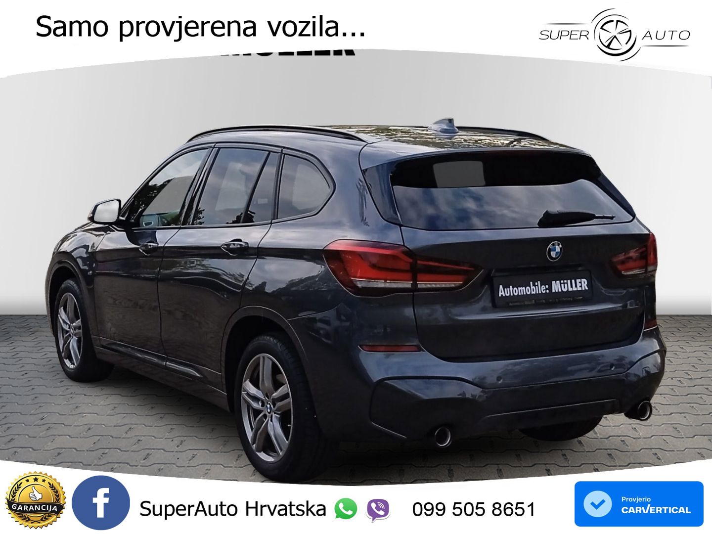 BMW X1 20d (190 KS) xDrive Steptronic M Sport LED+GR SJED+ACC