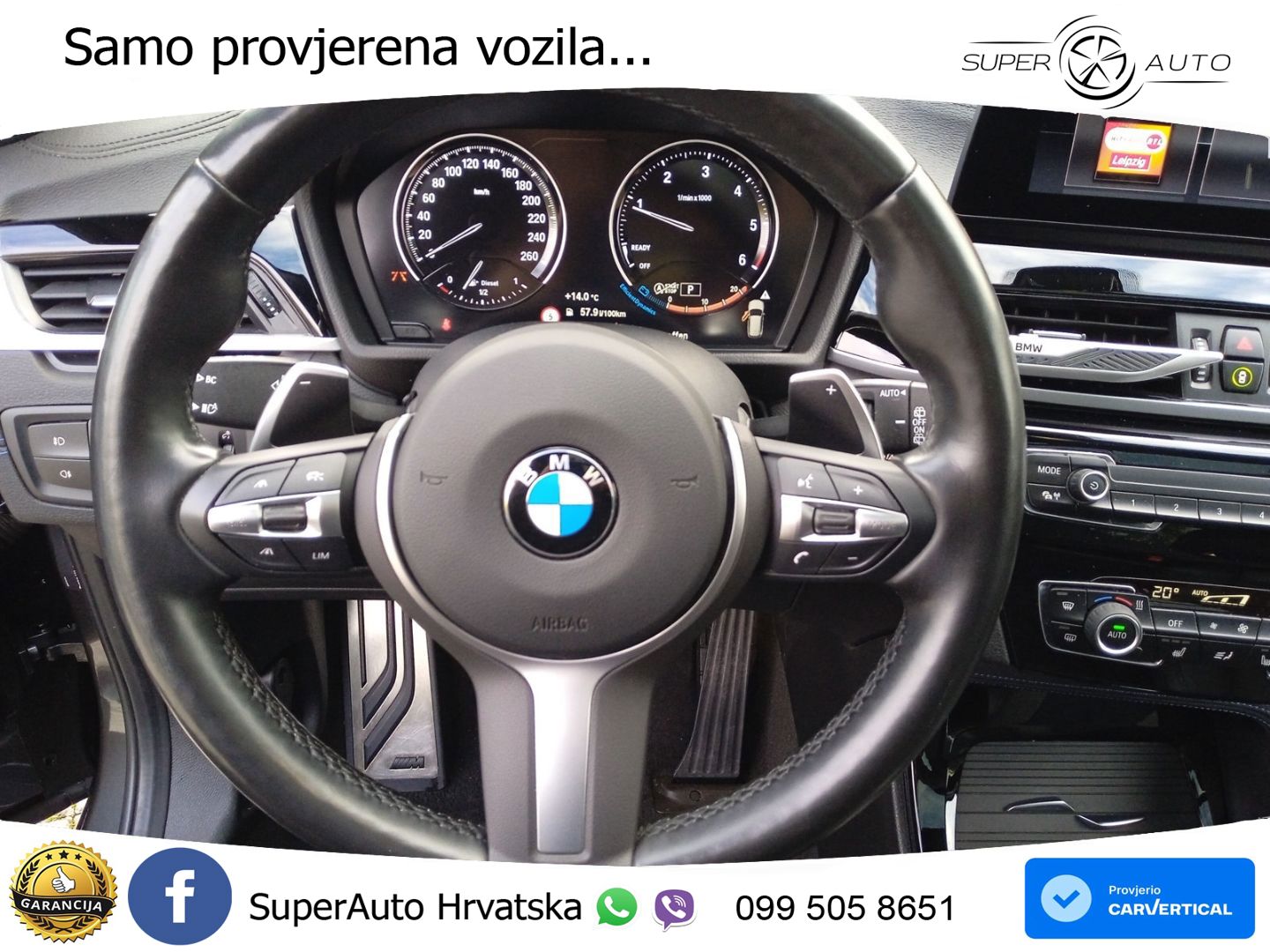 BMW X1 20d (190 KS) xDrive Steptronic M Sport LED+GR SJED+ACC