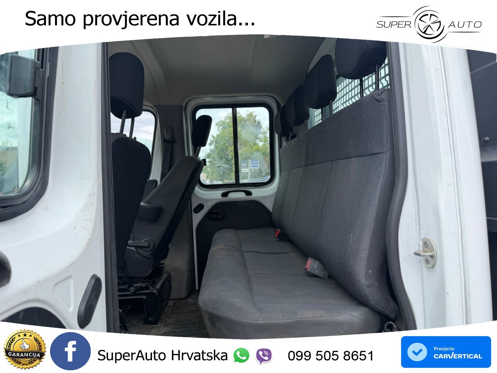 Renault Master DoKa Dreiseitenkipper L3H1*Klima*6Sitze 163 KS