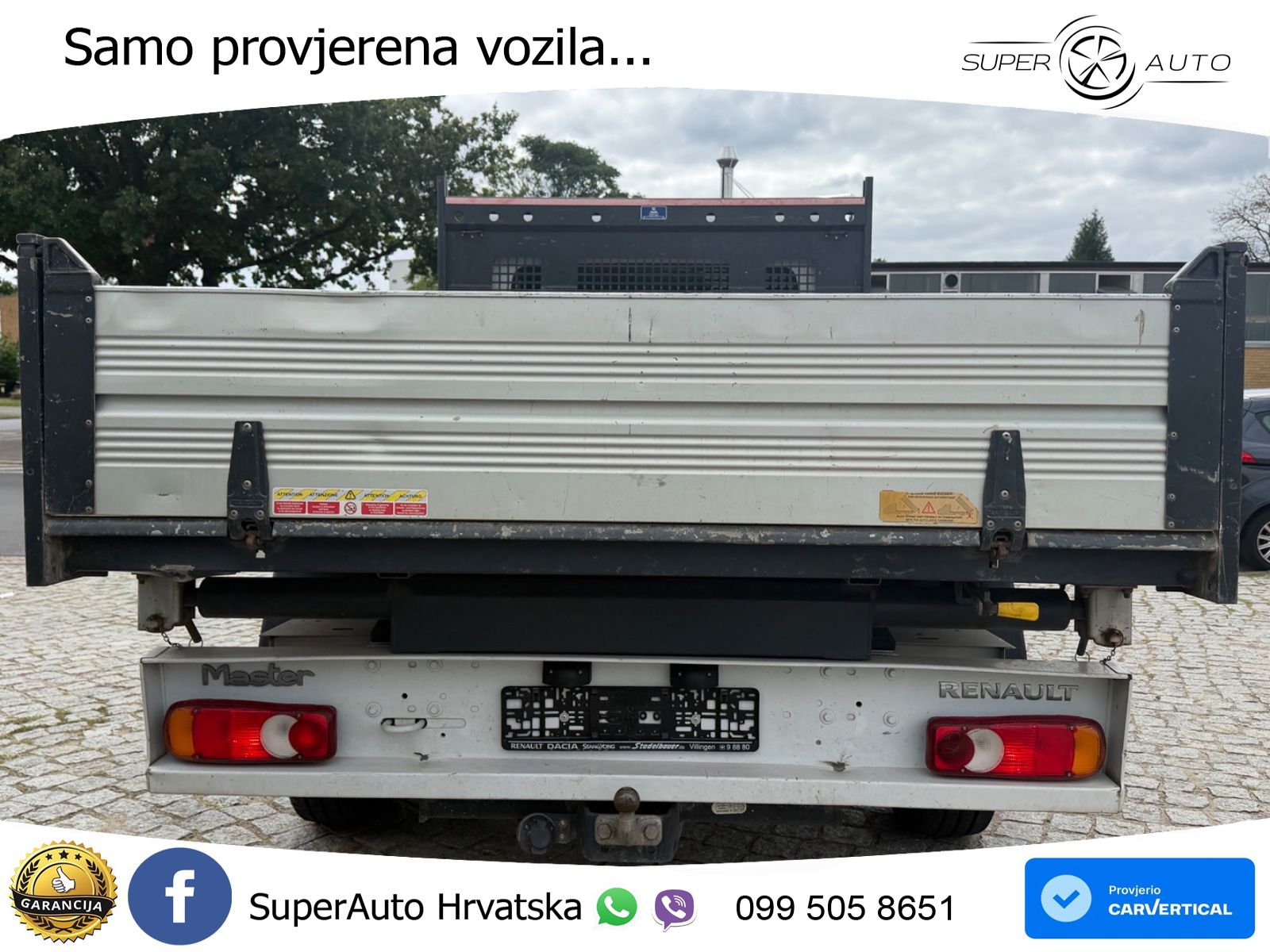 Renault Master DoKa Dreiseitenkipper L3H1*Klima*6Sitze 163 KS