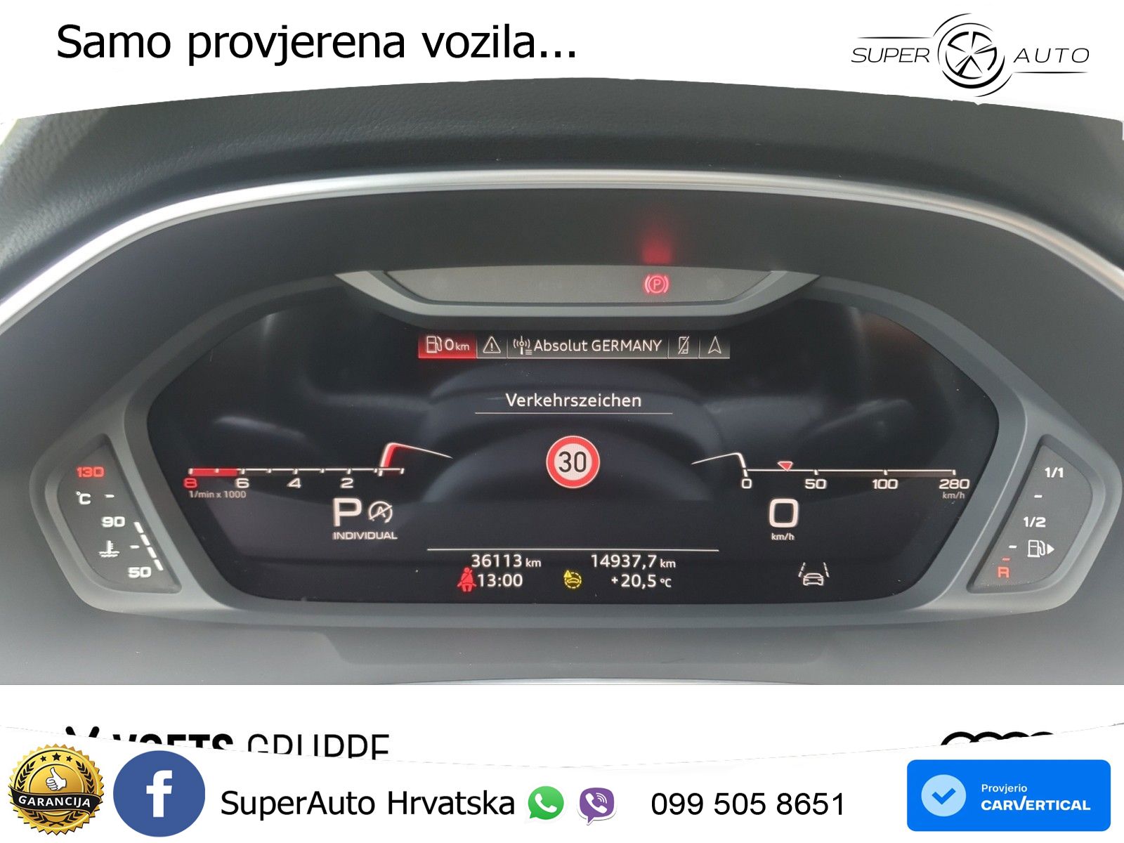 Audi Q3 II Sportback 40 TFSI (190 KS) quattro S tronic S line LED+GR SJED+ACC