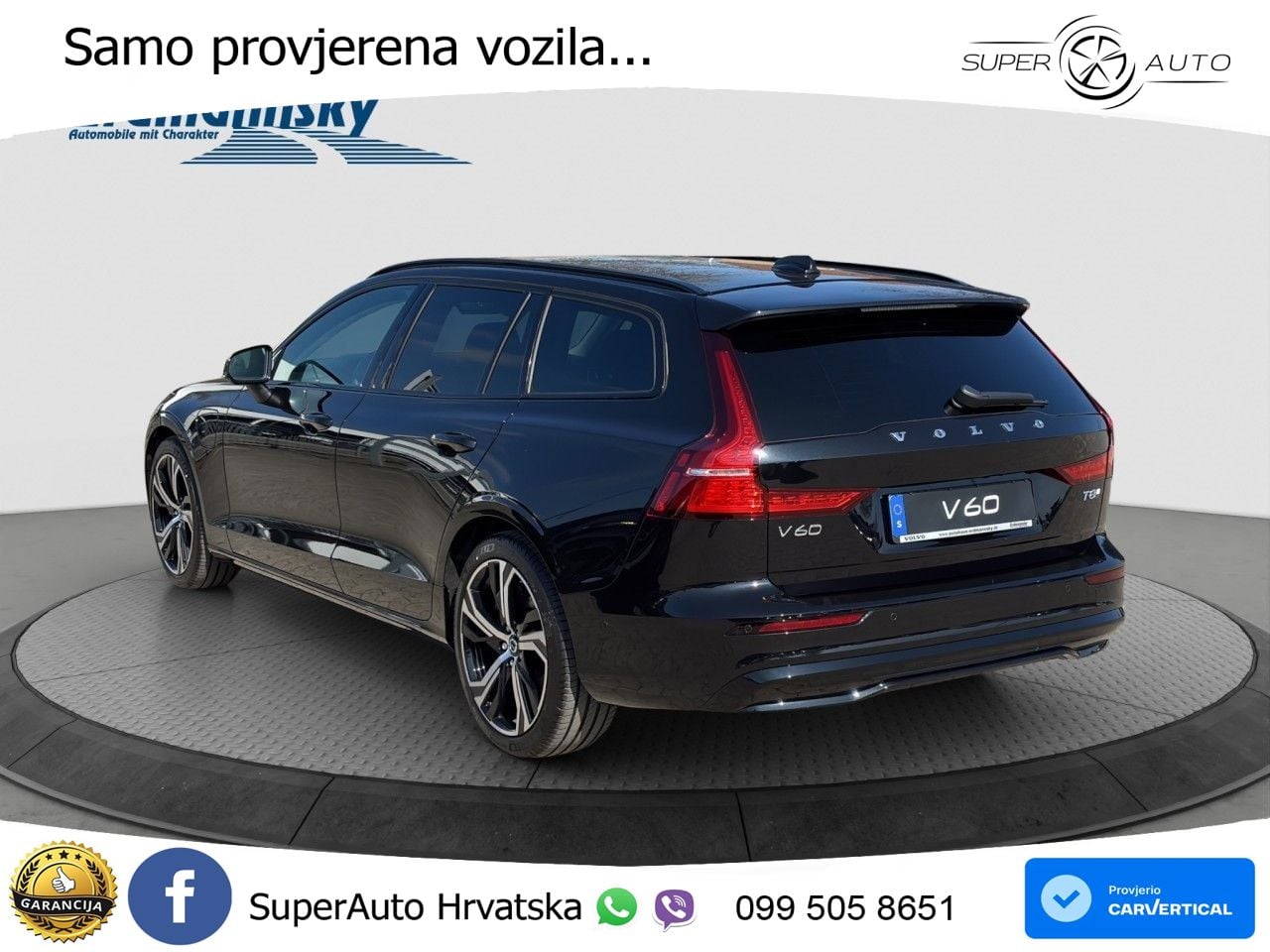 Volvo V60 2.0 T8 AWD Geartronic LED+GR SJED+ACC