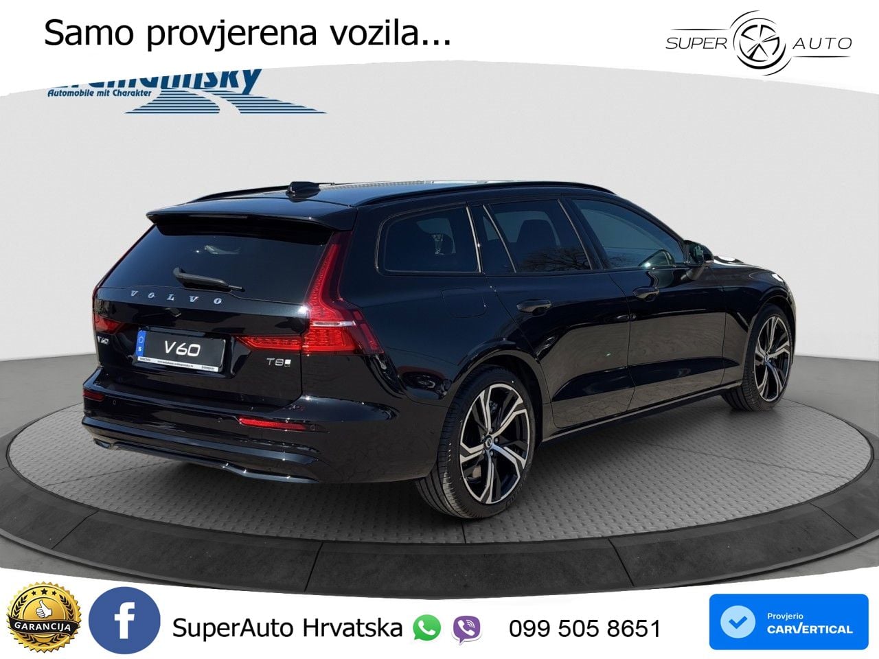 Volvo V60 2.0 T8 AWD Geartronic LED+GR SJED+ACC