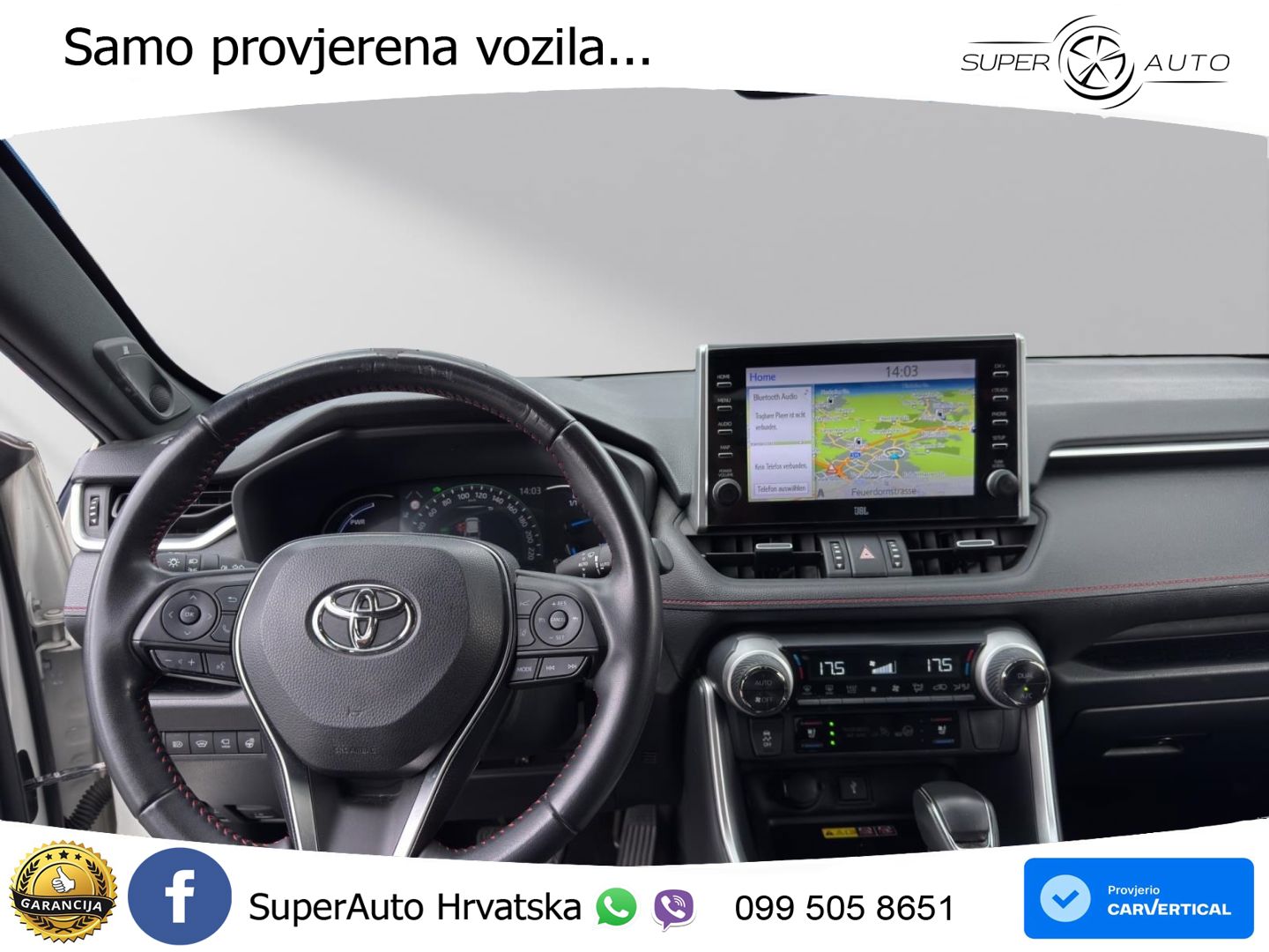 Toyota RAV4 2.5 D-4S (306 KS) Hybrid AWD-i e-CVT LED+GR SJED+ACC