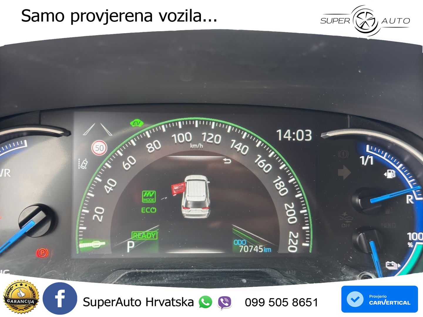 Toyota RAV4 2.5 D-4S (306 KS) Hybrid AWD-i e-CVT LED+GR SJED+ACC