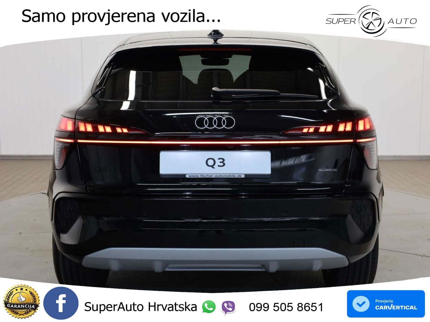 Audi Q3 Sportback 2.0 TFSI (204 KS) quattro S tronic S line LED+GR SJED+ACC