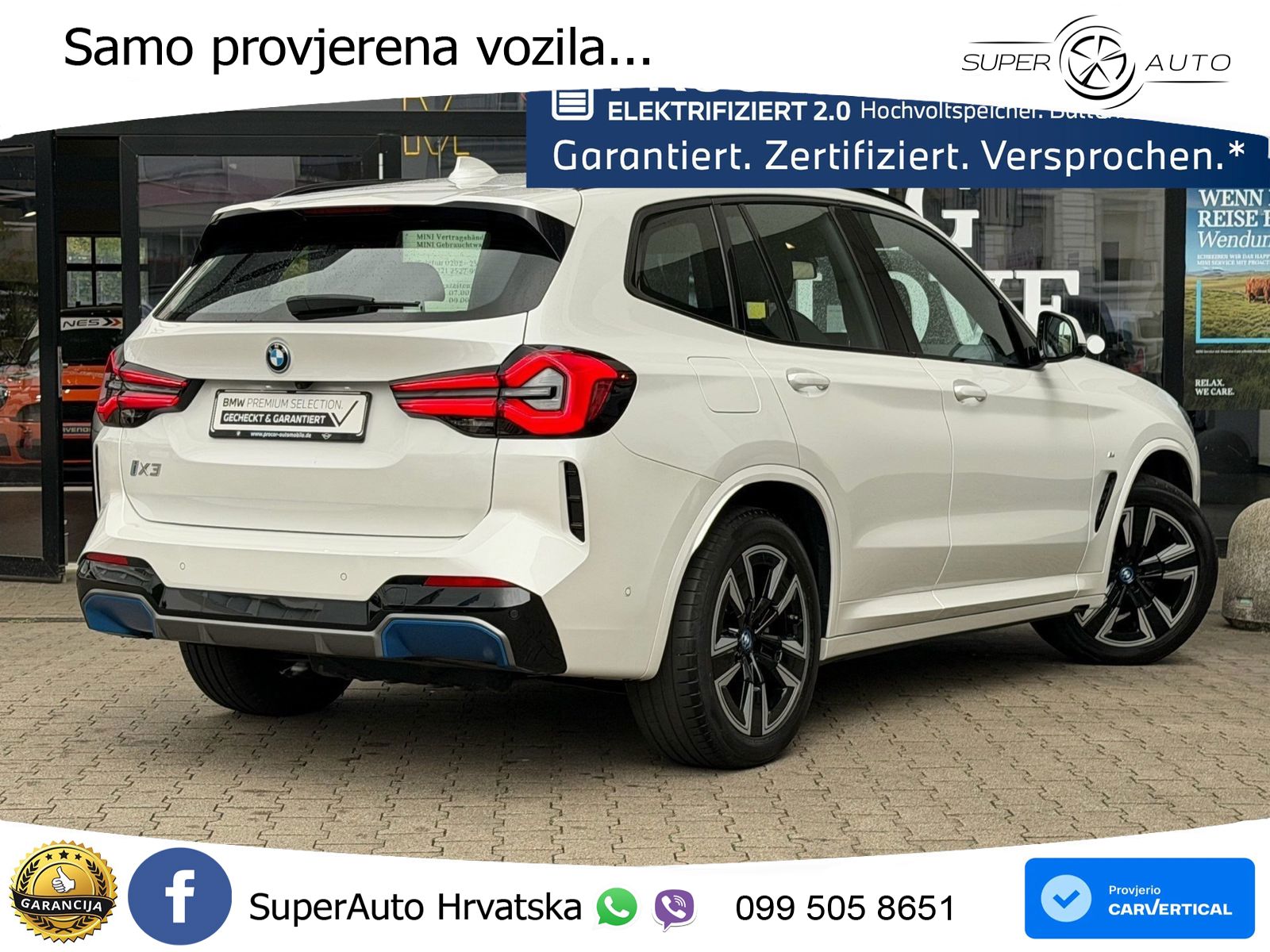 BMW iX3 80 kWh (286 KS)