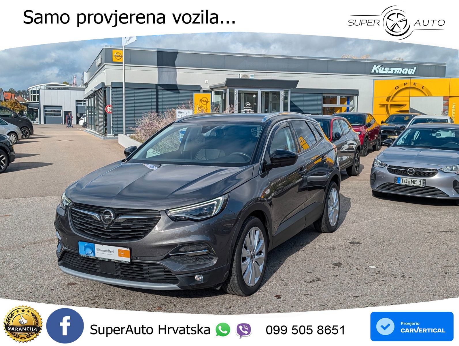 Opel Grandland X 2.0d (177 KS) Automatic LED+GR SJED+ACC