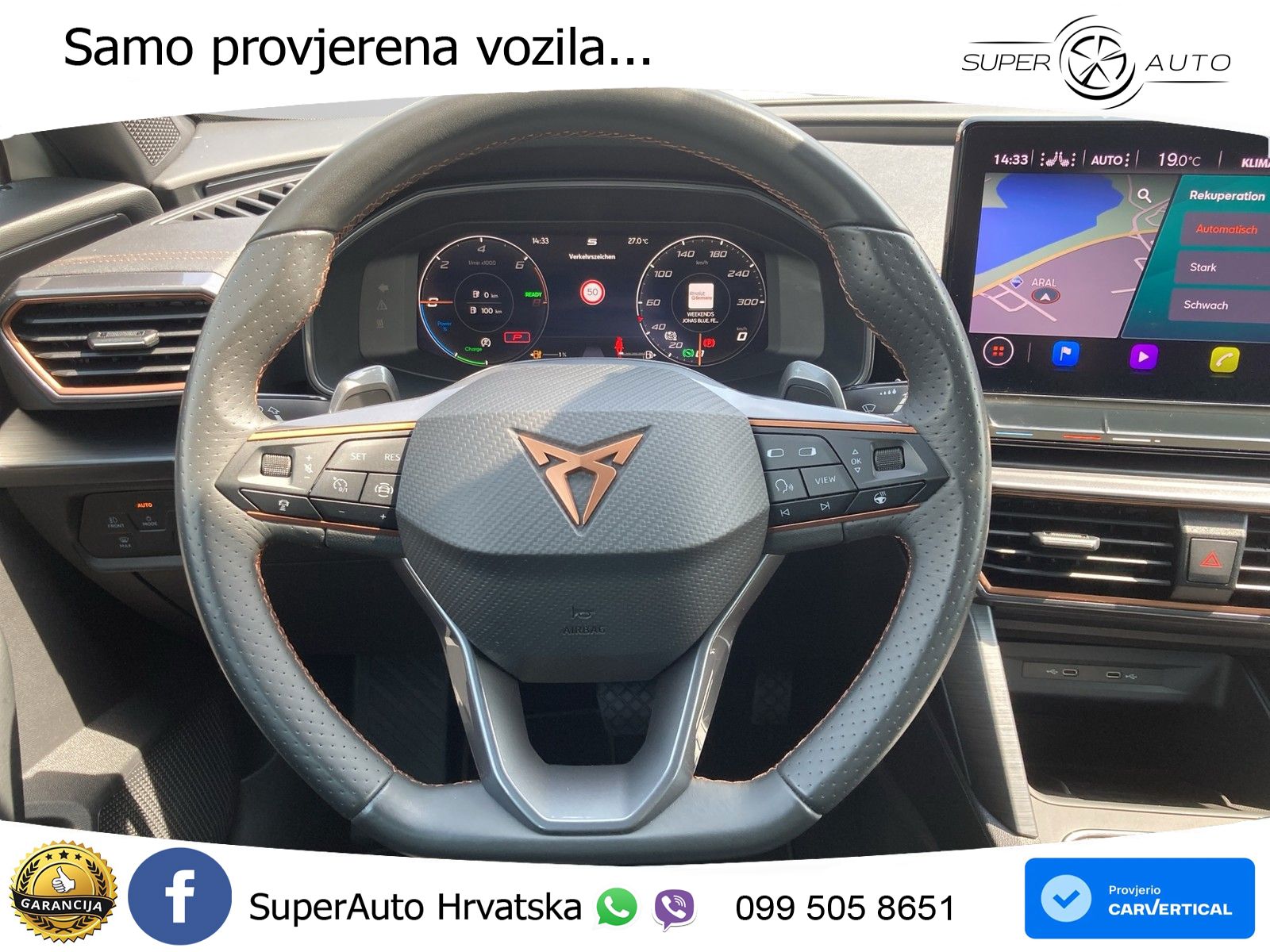 Cupra Formentor 1.4 TSI (204 KS) e-Hybrid DSG LED+GR SJED+ACC