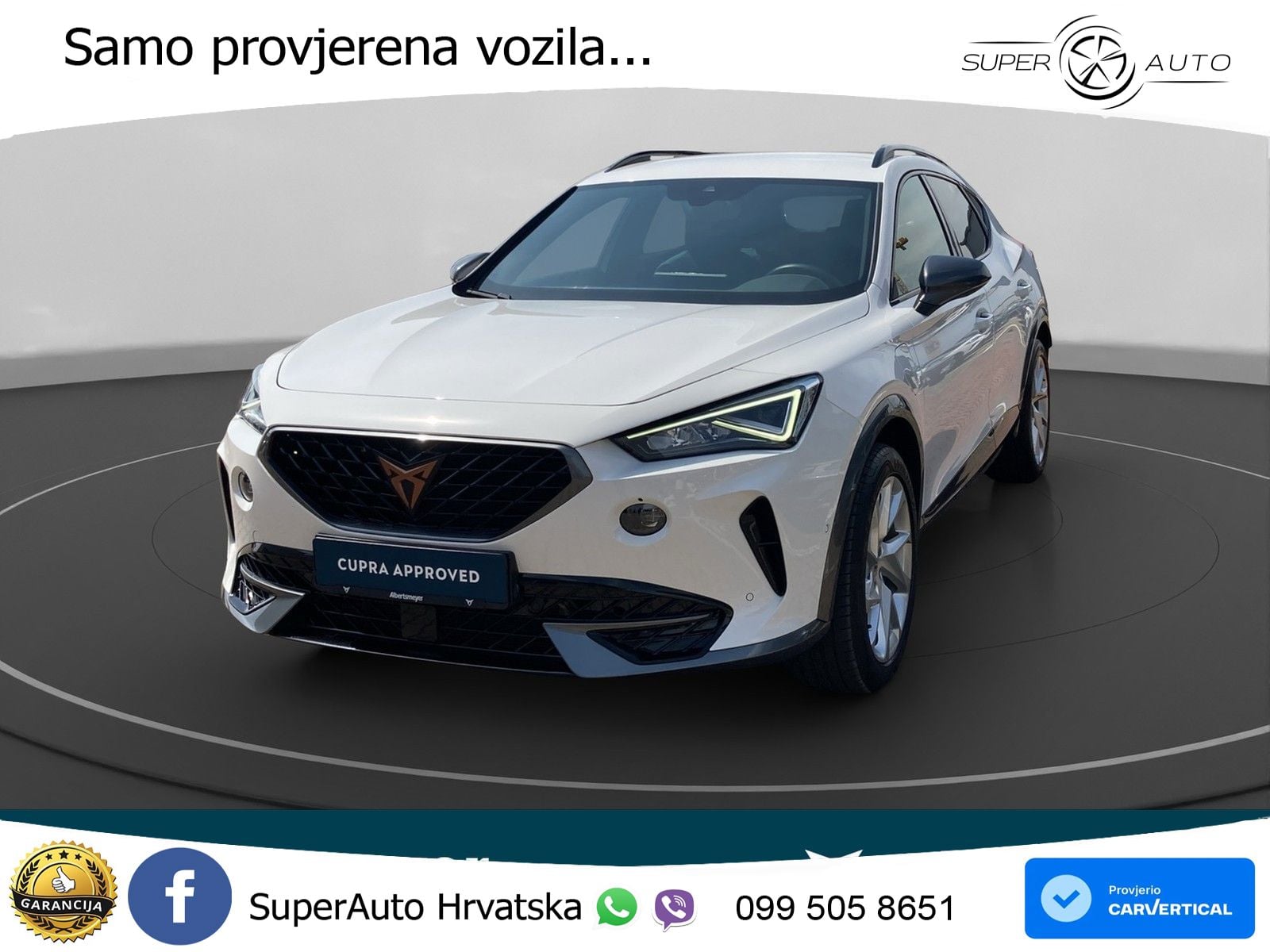 Cupra Formentor 1.4 TSI (204 KS) e-Hybrid DSG LED+GR SJED+ACC