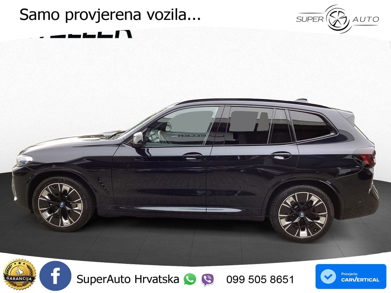 BMW iX3 80 kWh (286 KS) M Sport ACC+HEAD+GR SJED+360+PANO