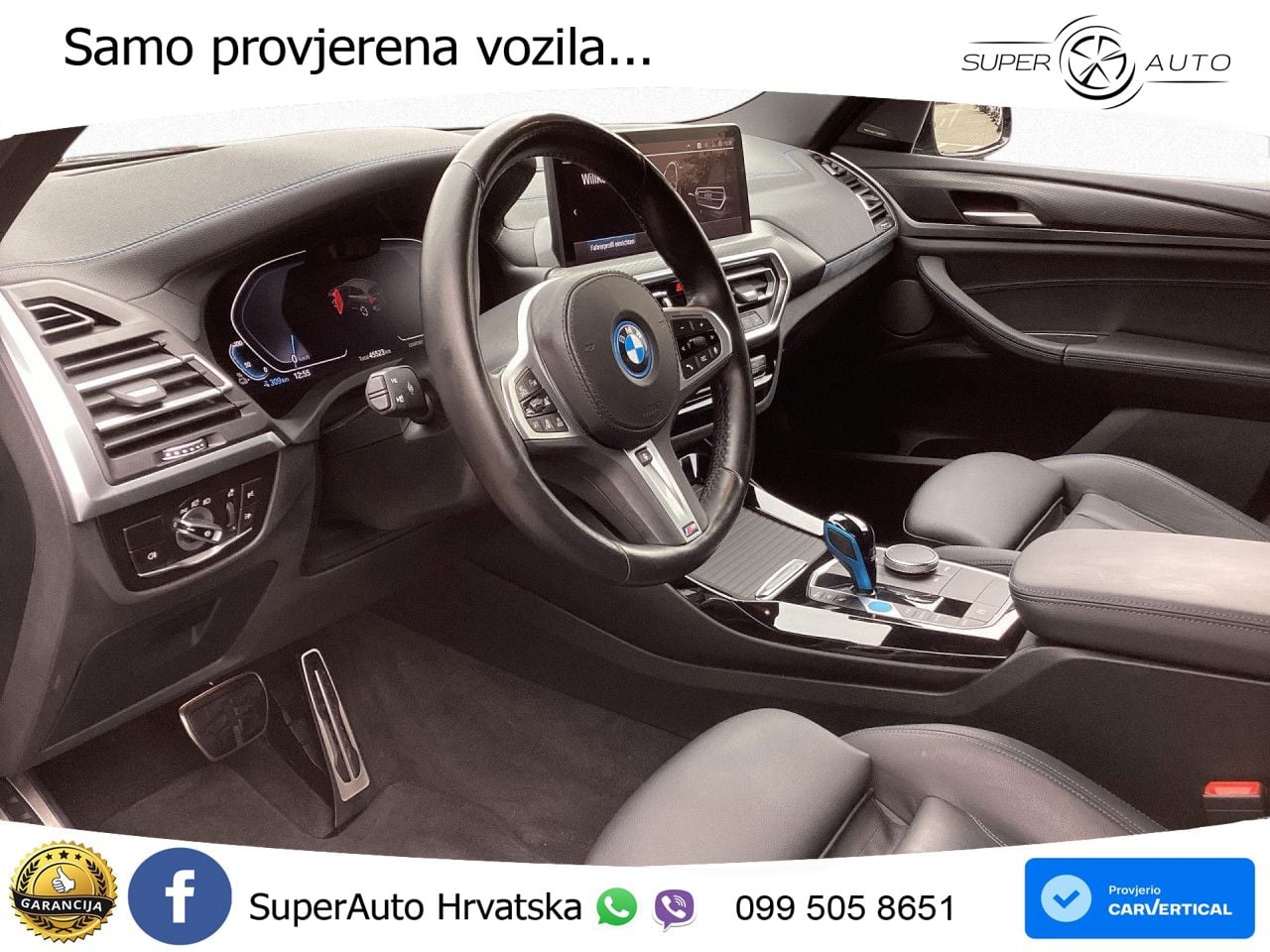 BMW iX3 80 kWh (286 KS) M Sport ACC+HEAD+GR SJED+360+PANO