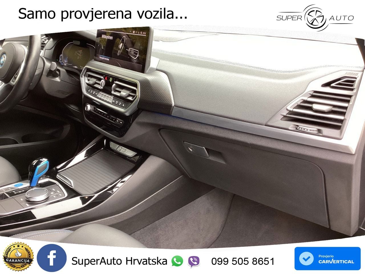 BMW iX3 80 kWh (286 KS) M Sport ACC+HEAD+GR SJED+360+PANO