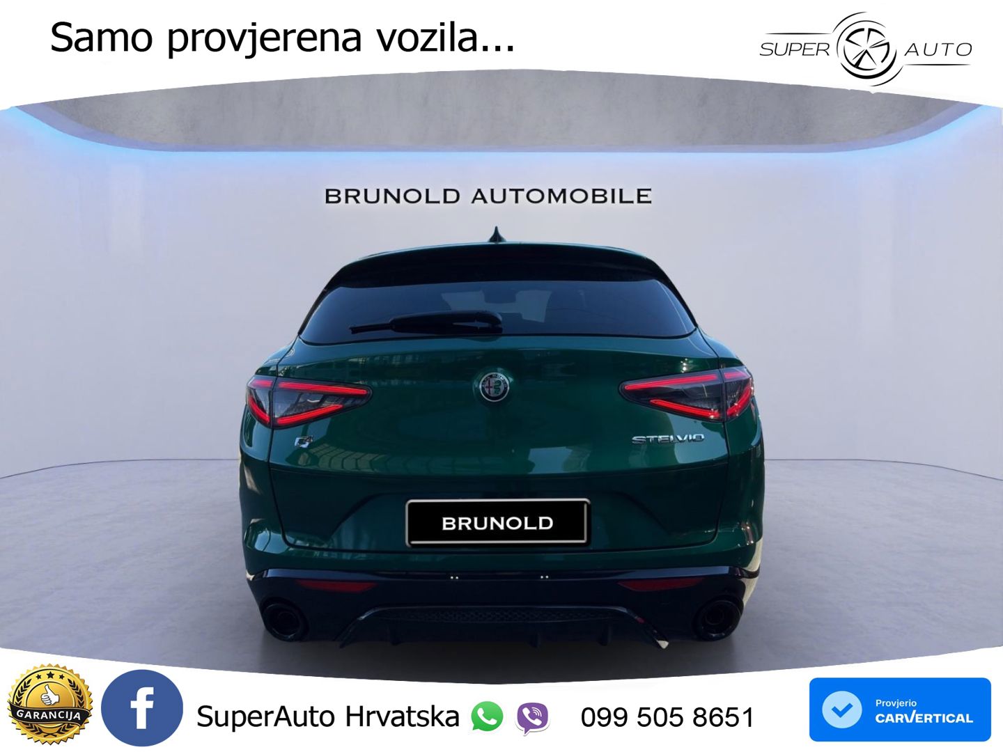 Alfa Romeo Stelvio 2.0 Turbo (280 KS) Q4 Automatic LED+GR SJED+ACC