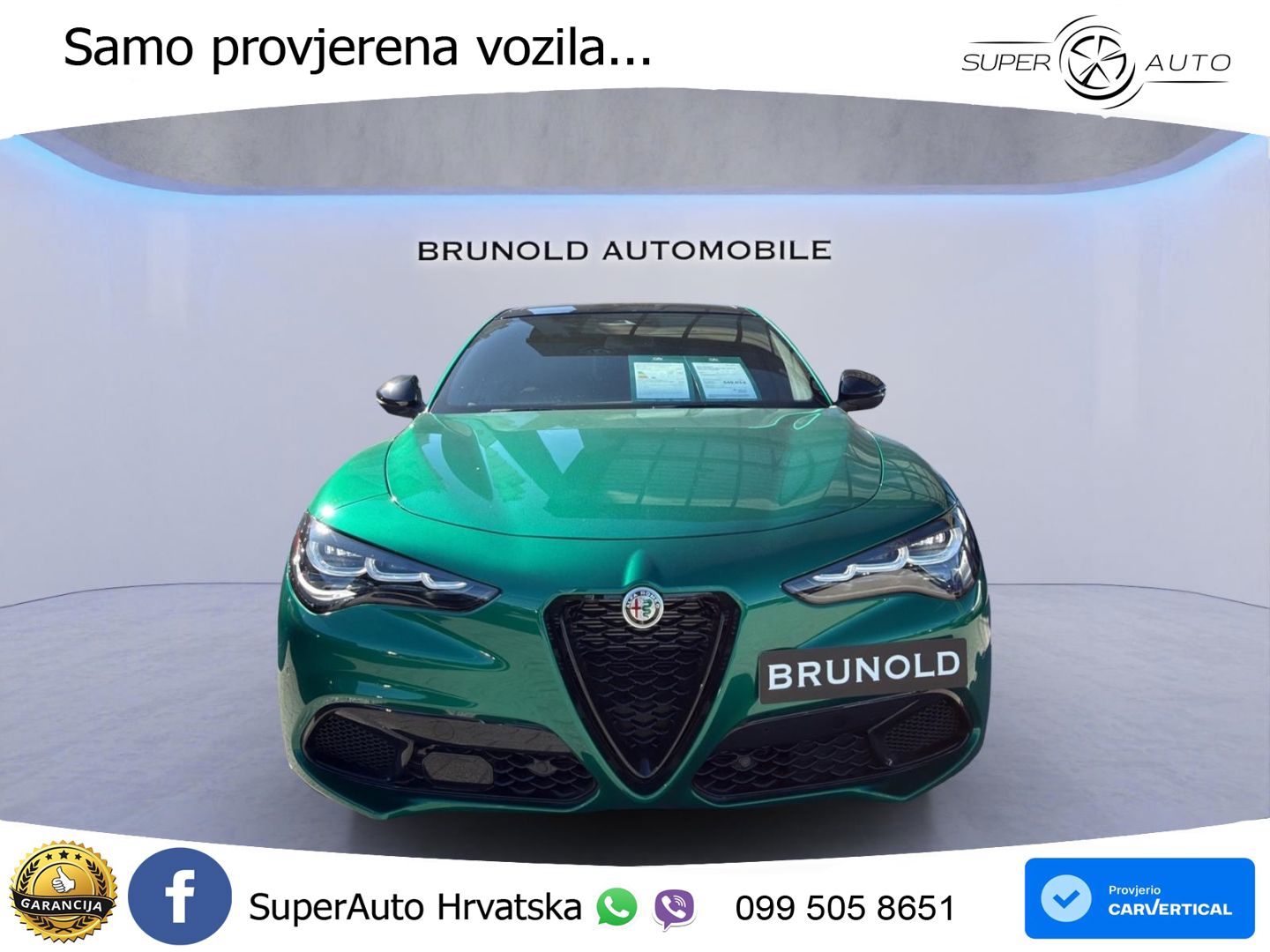 Alfa Romeo Stelvio 2.0 Turbo (280 KS) Q4 Automatic LED+GR SJED+ACC