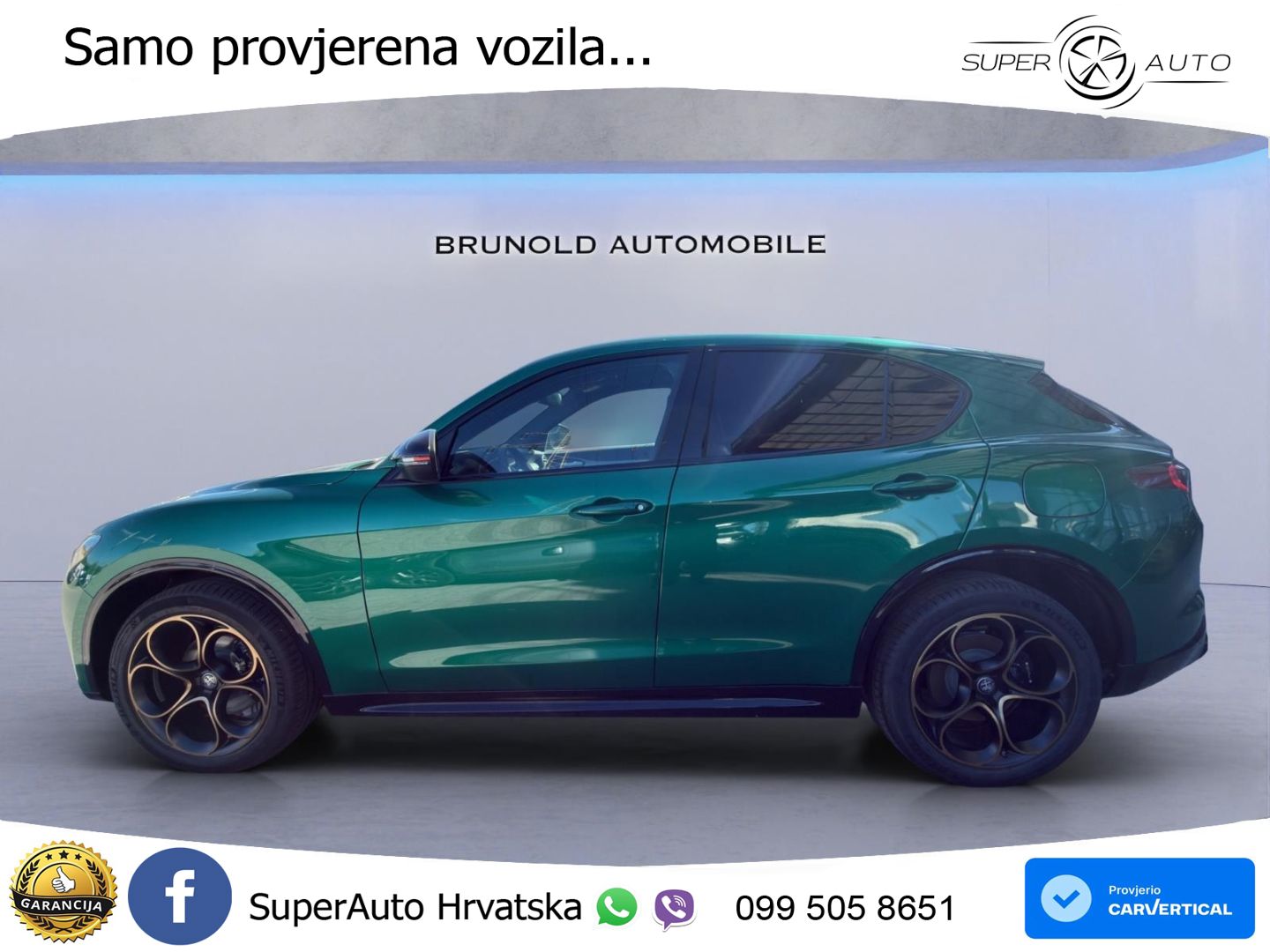 Alfa Romeo Stelvio 2.0 Turbo (280 KS) Q4 Automatic LED+GR SJED+ACC
