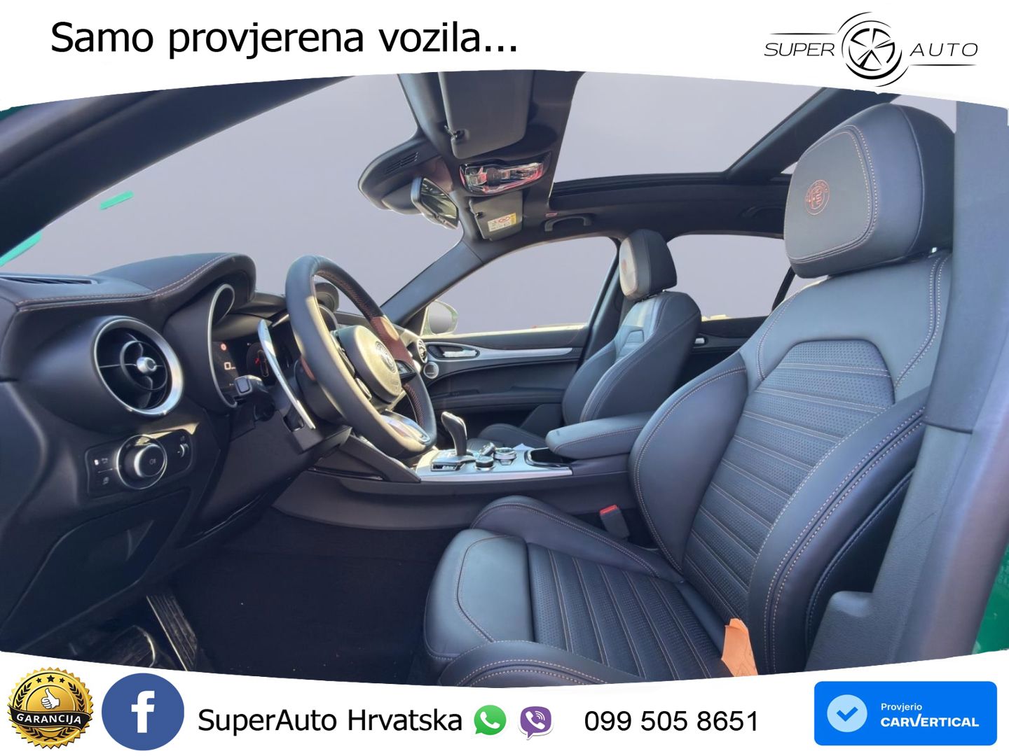 Alfa Romeo Stelvio 2.0 Turbo (280 KS) Q4 Automatic LED+GR SJED+ACC