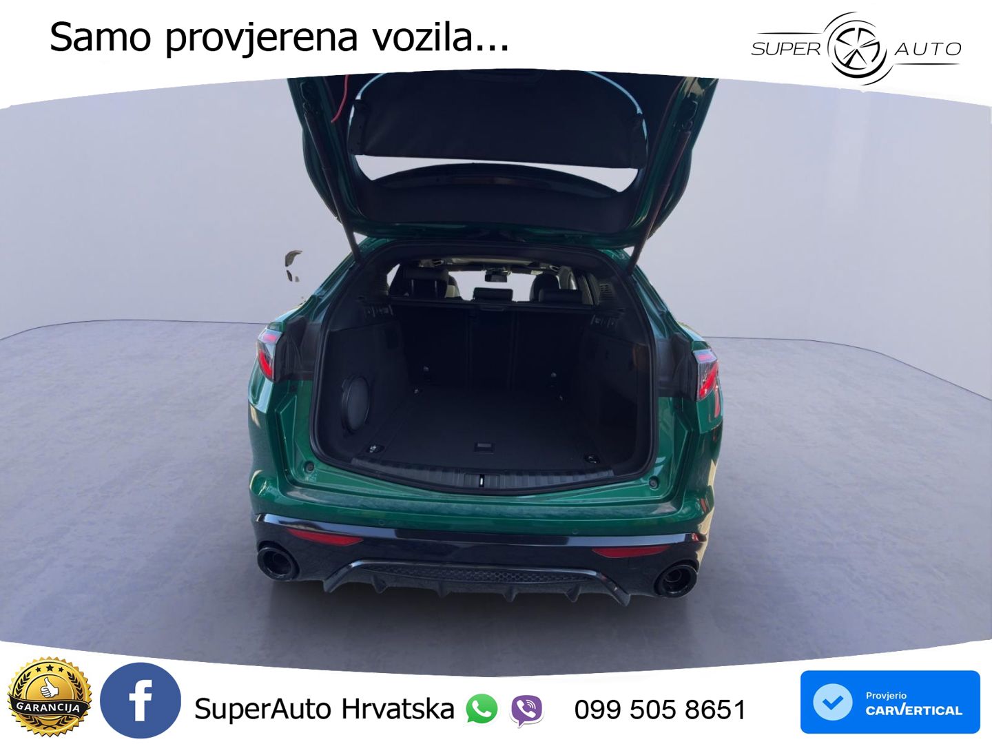 Alfa Romeo Stelvio 2.0 Turbo (280 KS) Q4 Automatic LED+GR SJED+ACC