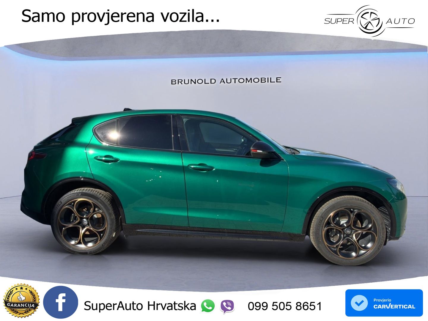 Alfa Romeo Stelvio 2.0 Turbo (280 KS) Q4 Automatic LED+GR SJED+ACC