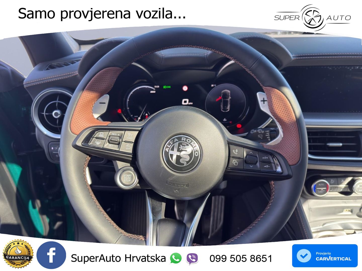 Alfa Romeo Stelvio 2.0 Turbo (280 KS) Q4 Automatic LED+GR SJED+ACC