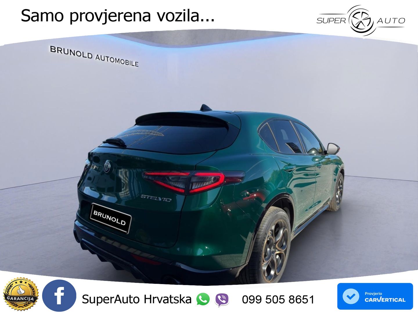 Alfa Romeo Stelvio 2.0 Turbo (280 KS) Q4 Automatic LED+GR SJED+ACC