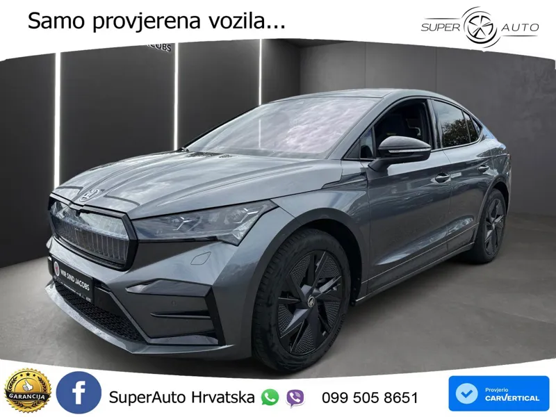 Škoda Enyaq Coupe iV RS 82 kWh (299 KS) AWD LED+GR SJED+ACC