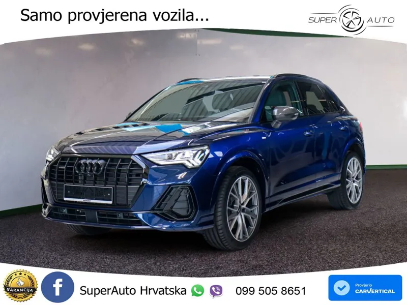 Audi Q3 40 TFSI (190 KS) quattro S tronic S line MATRIX+GR SJED+KAM