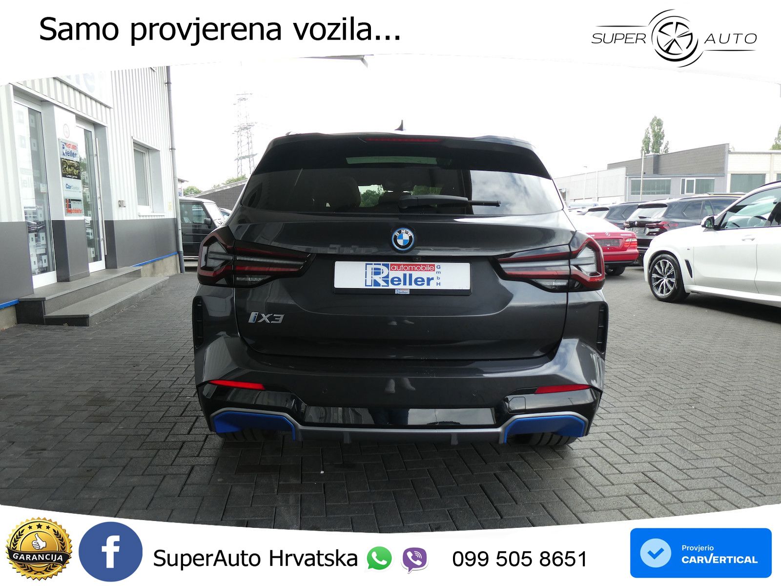 BMW iX3 80 kWh (286 KS)
