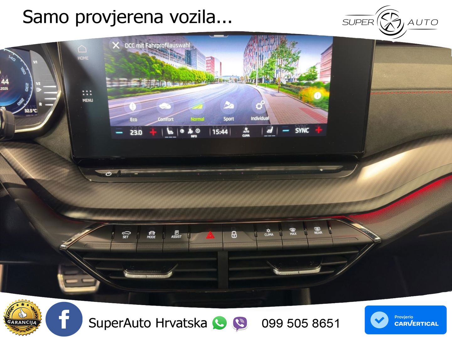 Škoda Octavia Combi RS 2.0 TDI (200 KS) 4x4 DSG LED+GR SJED+ACC