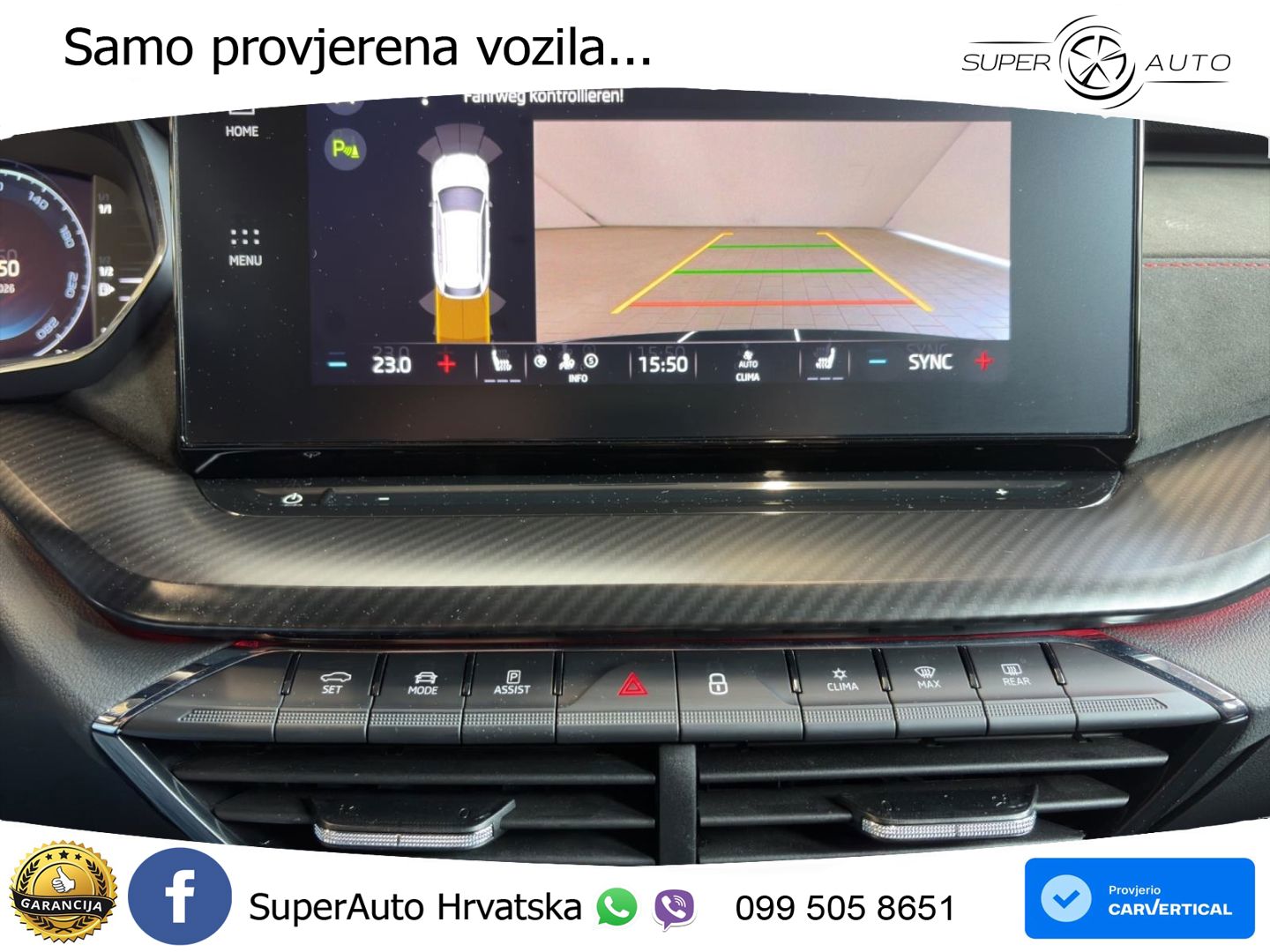 Škoda Octavia Combi RS 2.0 TDI (200 KS) 4x4 DSG LED+GR SJED+ACC