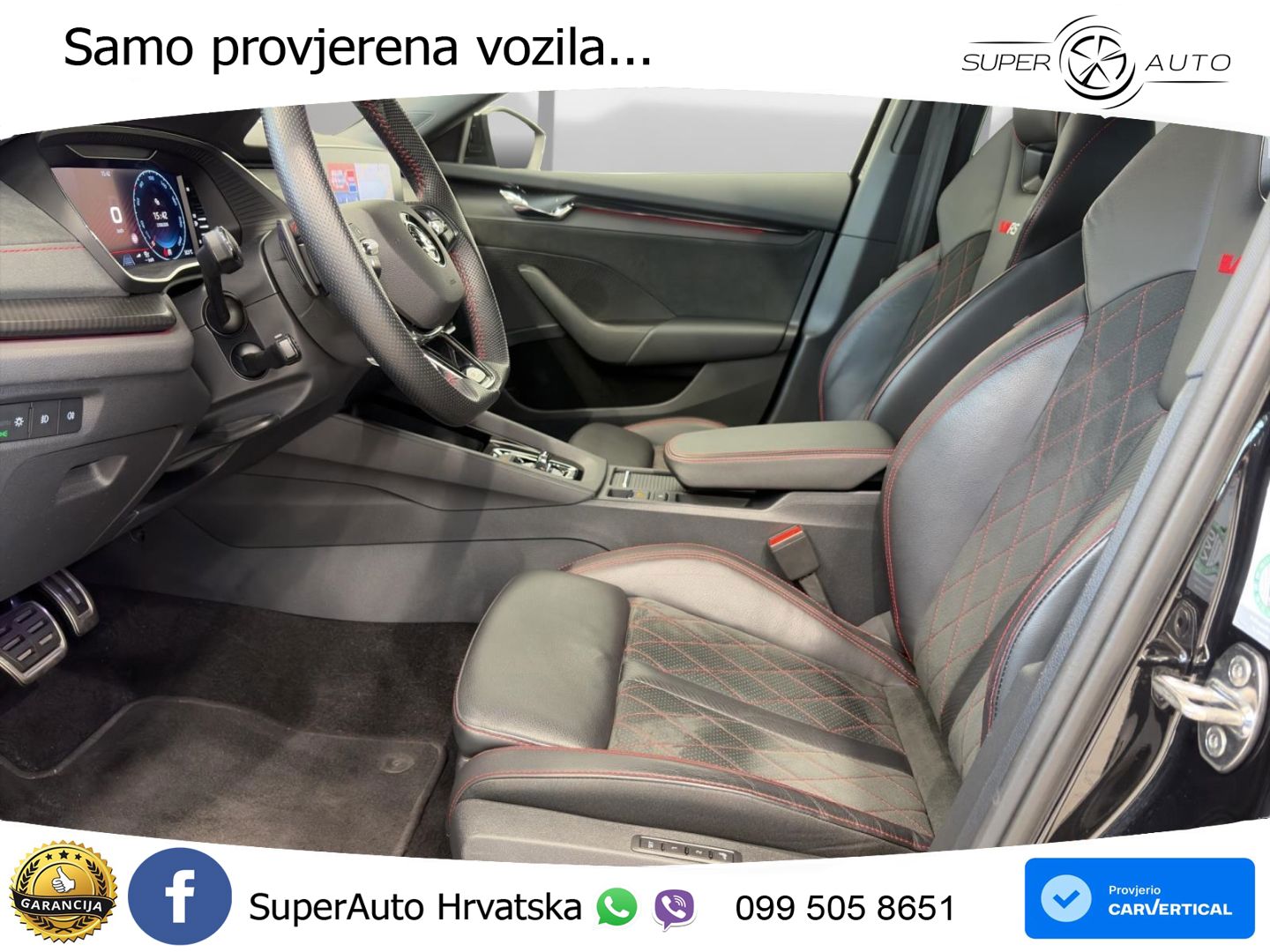 Škoda Octavia Combi RS 2.0 TDI (200 KS) 4x4 DSG LED+GR SJED+ACC