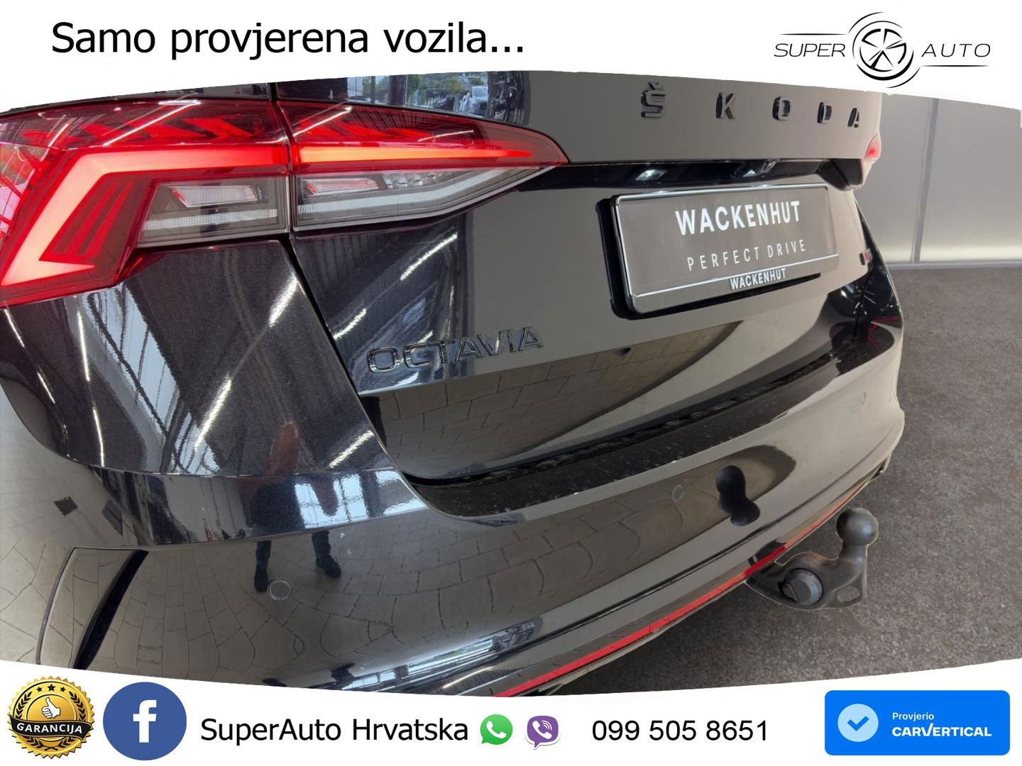 Škoda Octavia Combi RS 2.0 TDI (200 KS) 4x4 DSG LED+GR SJED+ACC
