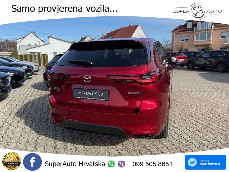 Mazda CX-60 2.5 e-Skyactiv (328 KS) AWD Automatic MATRIX+GR SJED+KAM