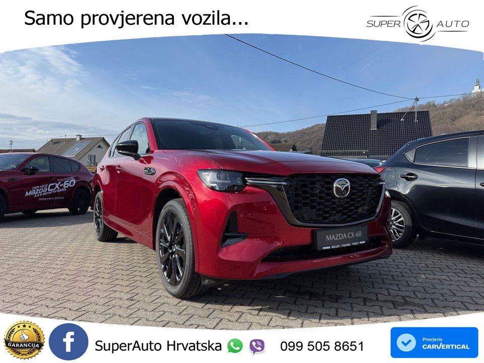 Mazda CX-60 2.5 e-Skyactiv (328 KS) AWD Automatic MATRIX+GR SJED+KAM