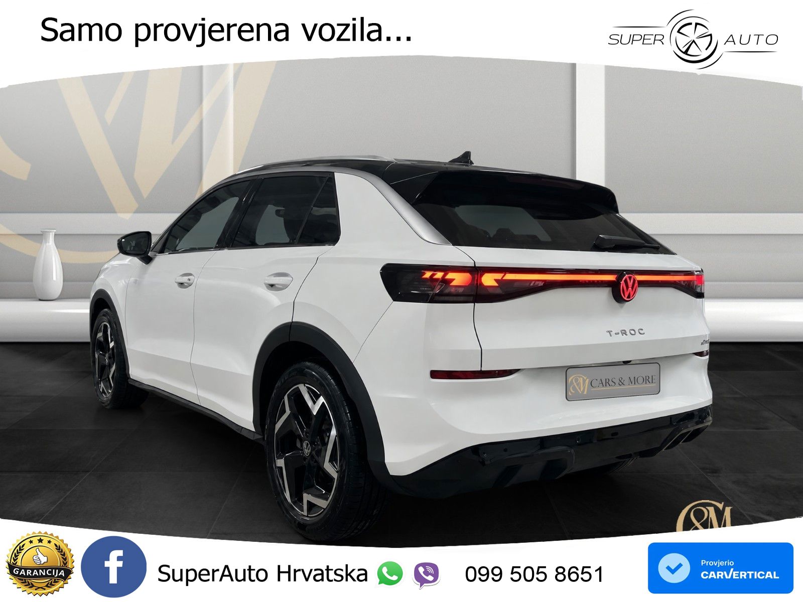 Volkswagen T-Roc 1.5 eTSI (150 KS)  DSG R-Line LED+GR SJED+ACC