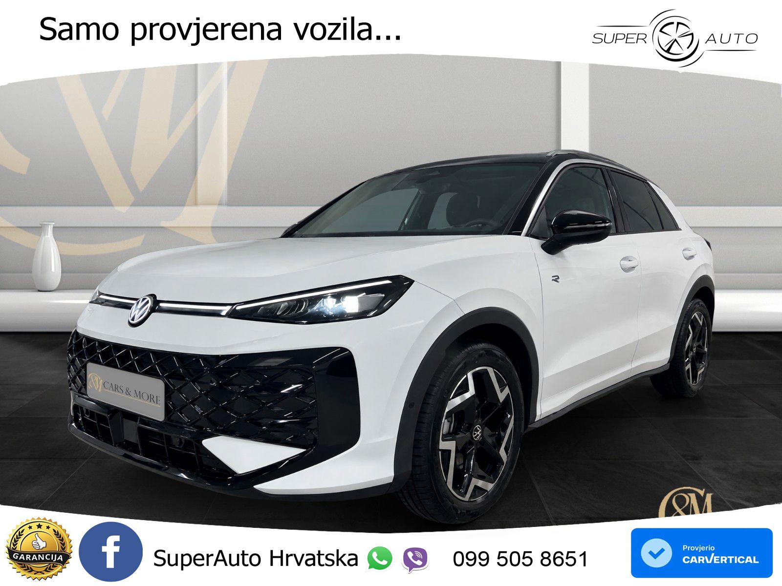 Volkswagen T-Roc 1.5 eTSI (150 KS)  DSG R-Line LED+GR SJED+ACC