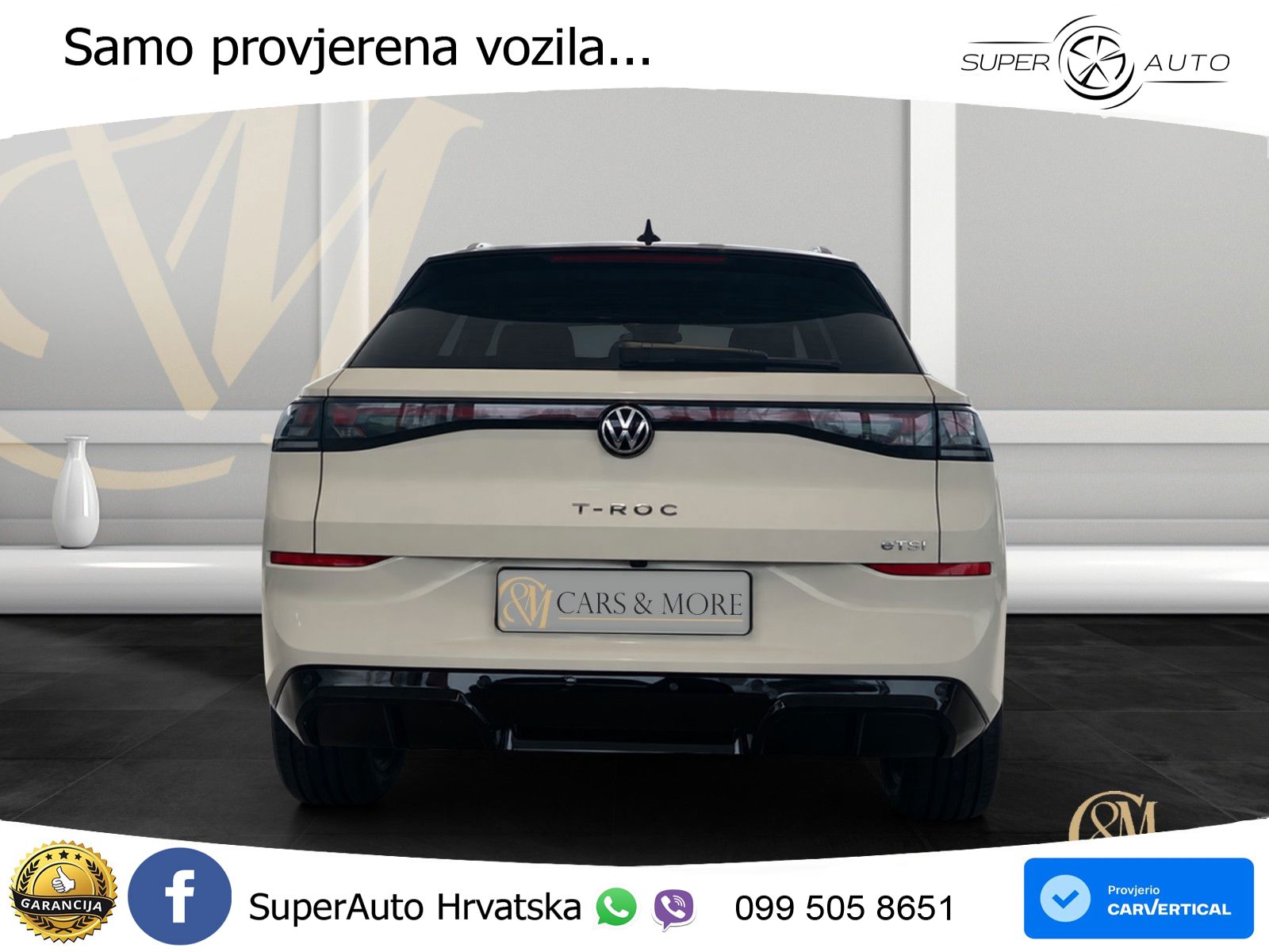 Volkswagen T-Roc 1.5 eTSI (150 KS)  DSG R-Line LED+GR SJED+ACC