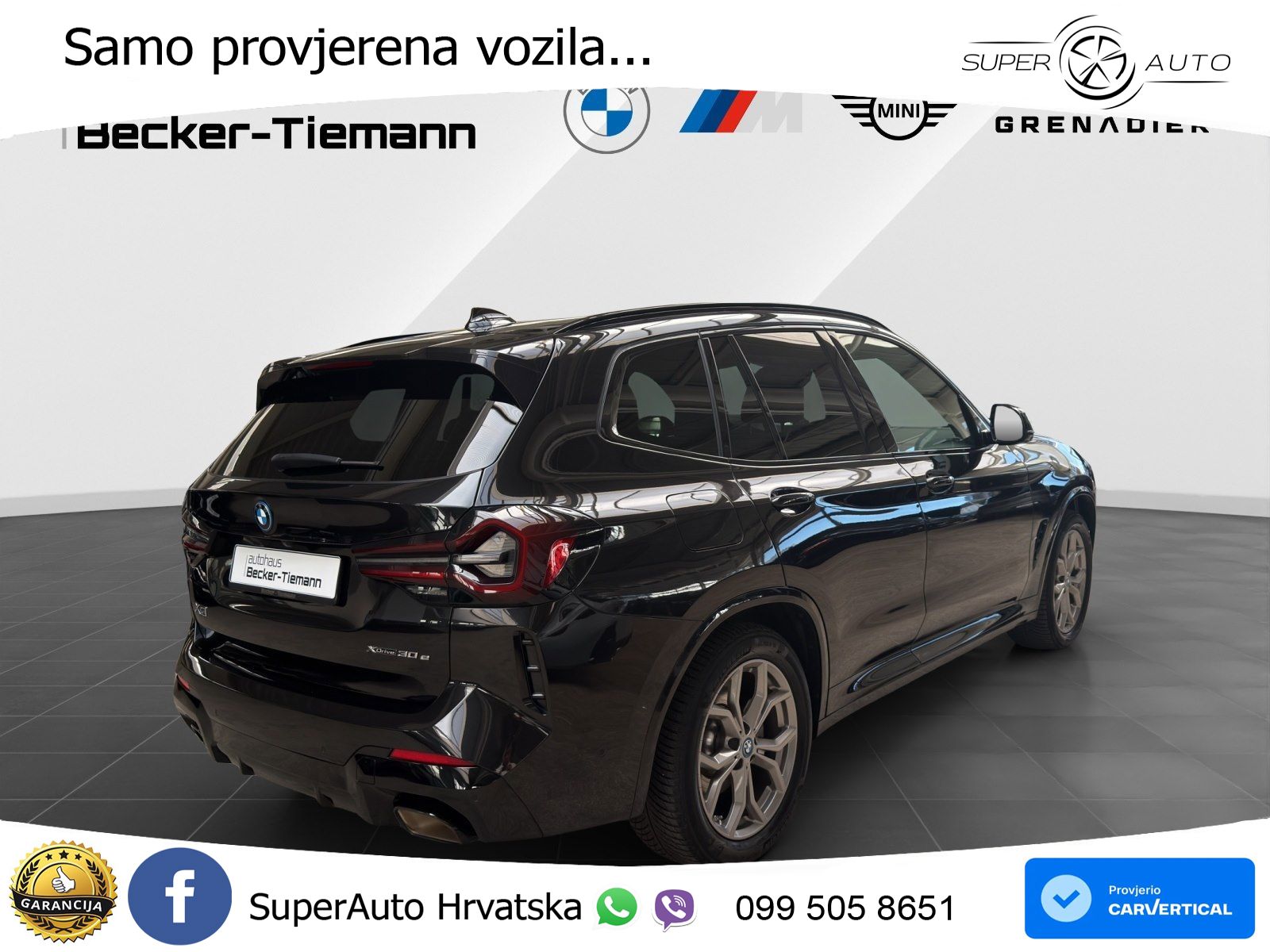 BMW X3 30e xDrive Steptronic M Sport LED+GR SJED+ACC