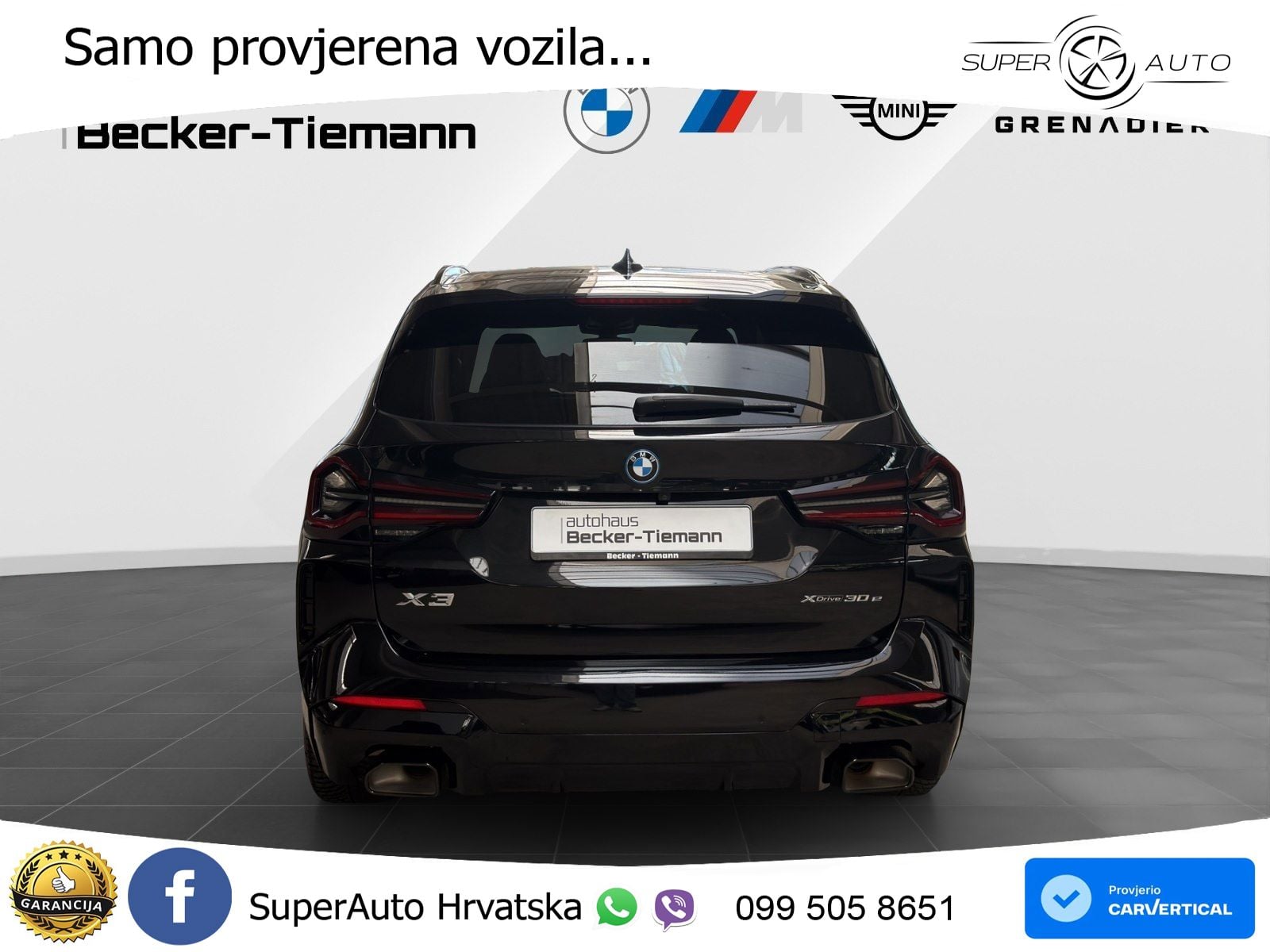 BMW X3 30e xDrive Steptronic M Sport LED+GR SJED+ACC