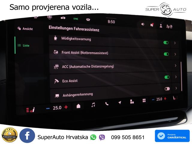 Škoda Octavia Combi 1.5 TSI (150 KS) DSG Selection LED+GR SJED+ACC