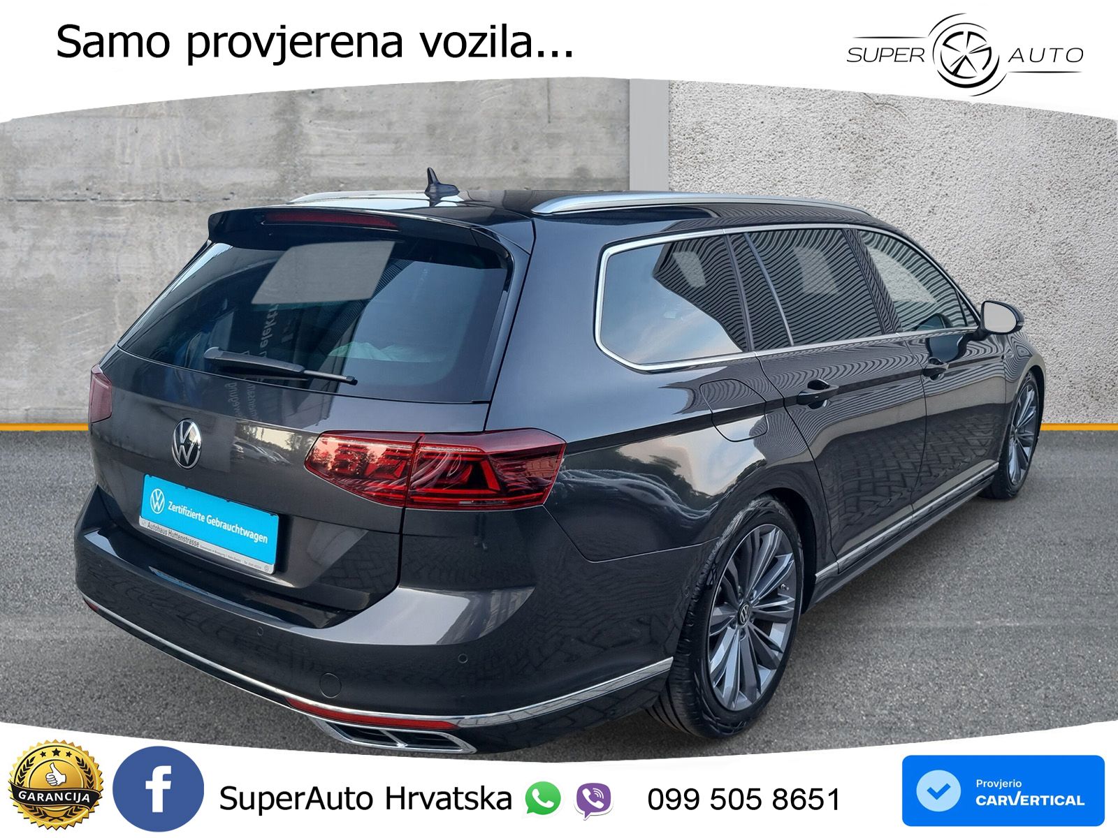 Volkswagen Passat Variant 2.0 TDI (150 KS) DSG R-Line LED+GR SJED+ACC