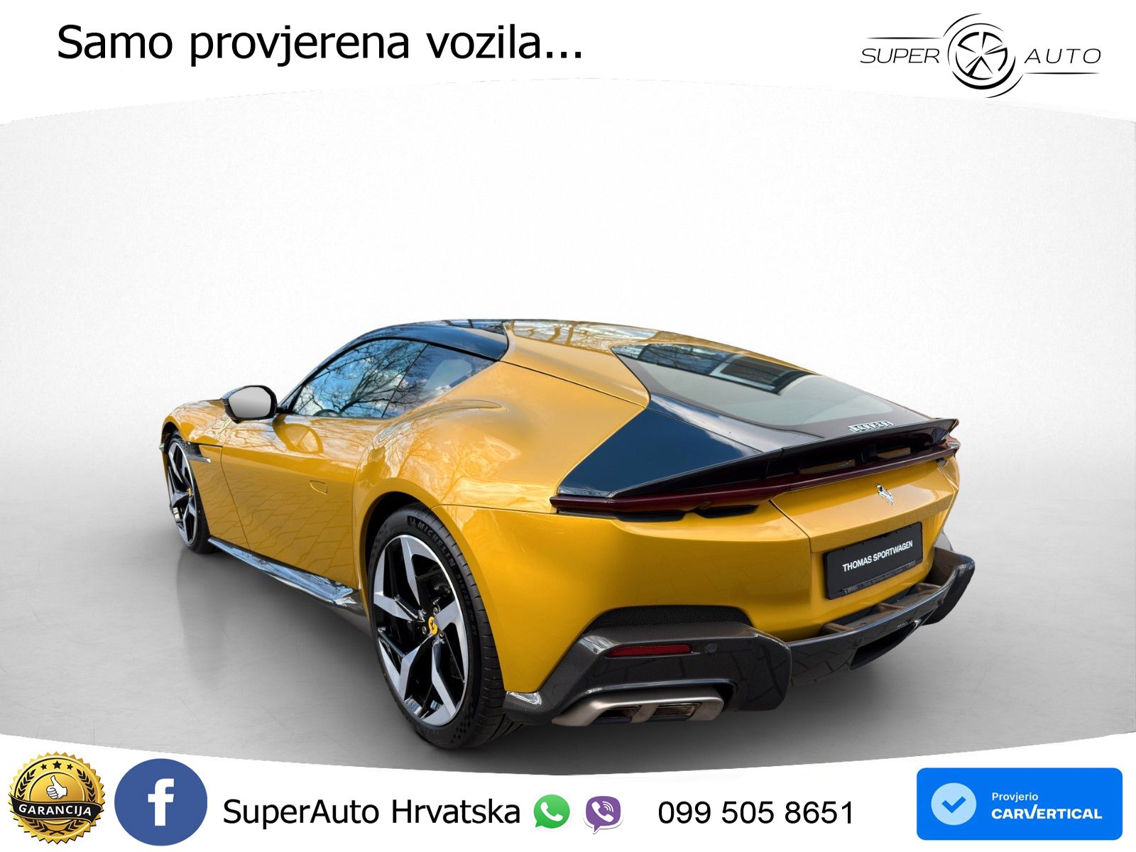Ferrari 12Cilindri Spider 6.5 V12 (830 KS) F1 DCT LED+ACC