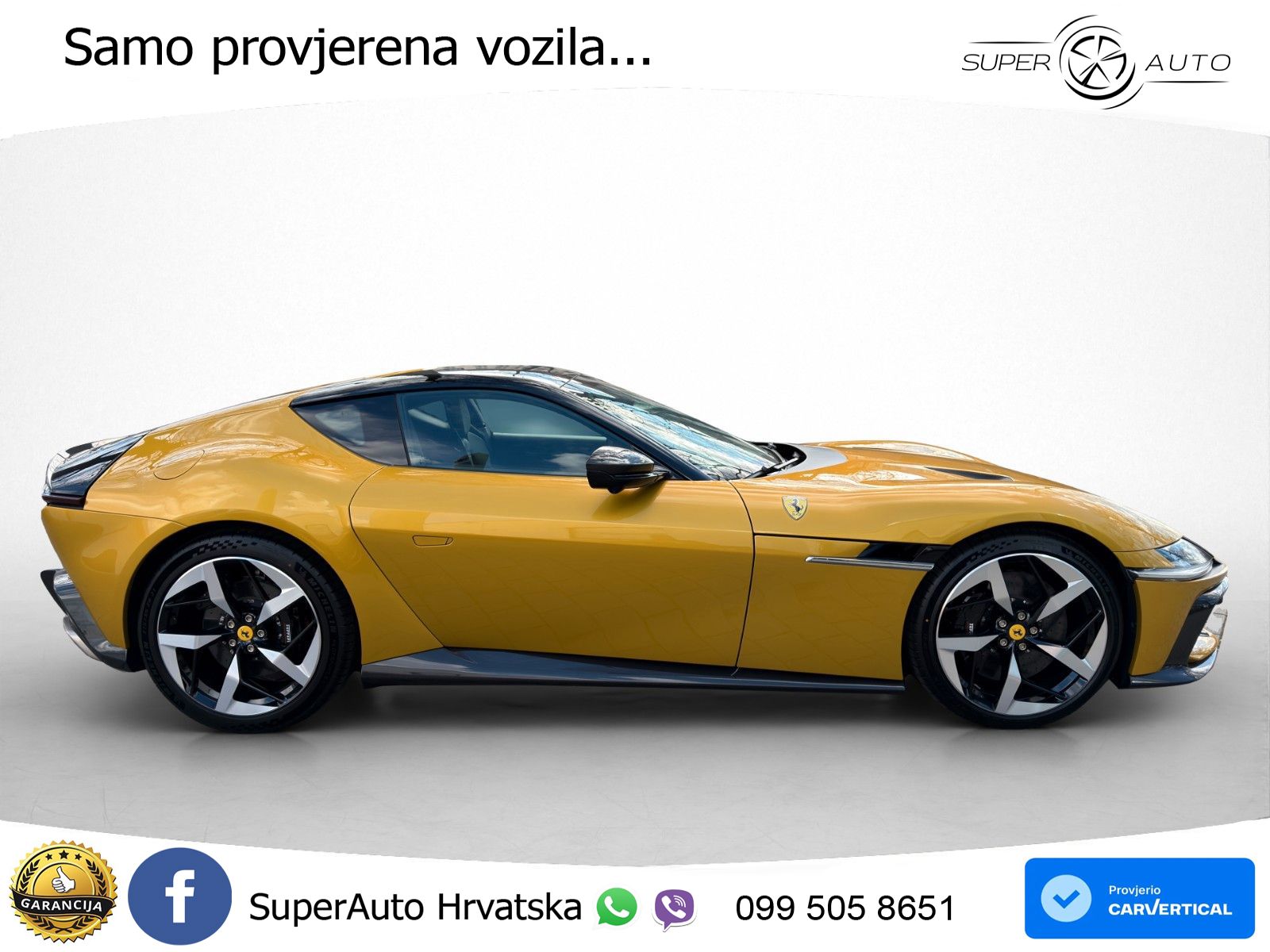 Ferrari 12Cilindri Spider 6.5 V12 (830 KS) F1 DCT LED+ACC