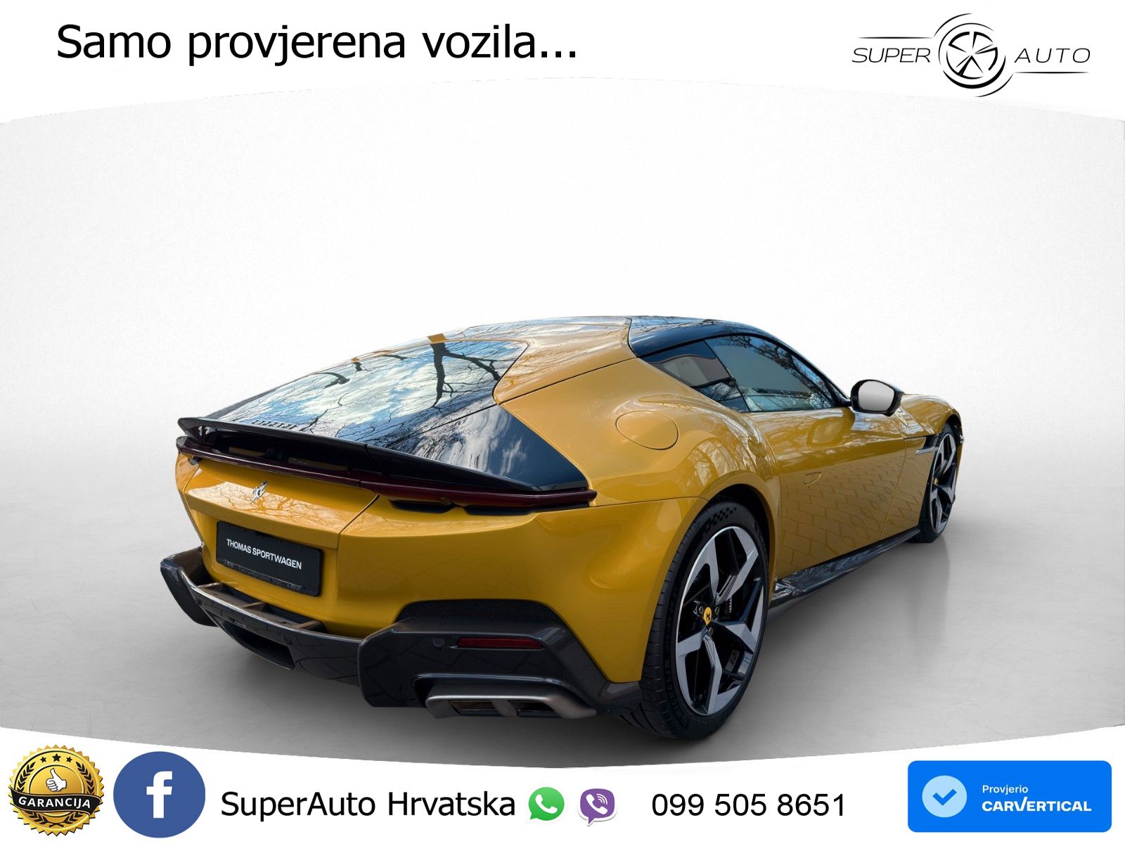 Ferrari 12Cilindri Spider 6.5 V12 (830 KS) F1 DCT LED+ACC