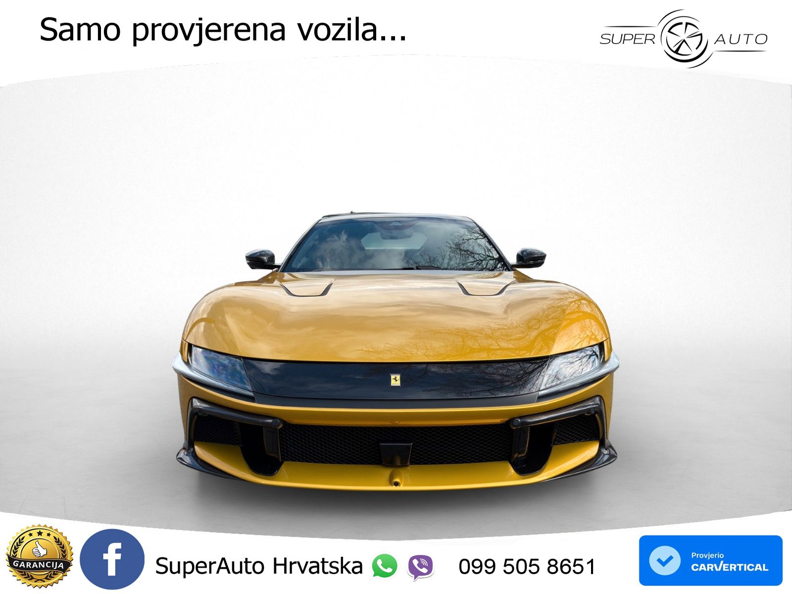 Ferrari 12Cilindri Spider 6.5 V12 (830 KS) F1 DCT LED+ACC