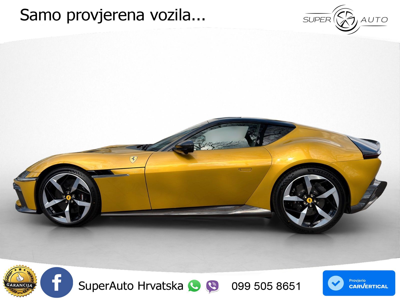 Ferrari 12Cilindri Spider 6.5 V12 (830 KS) F1 DCT LED+ACC