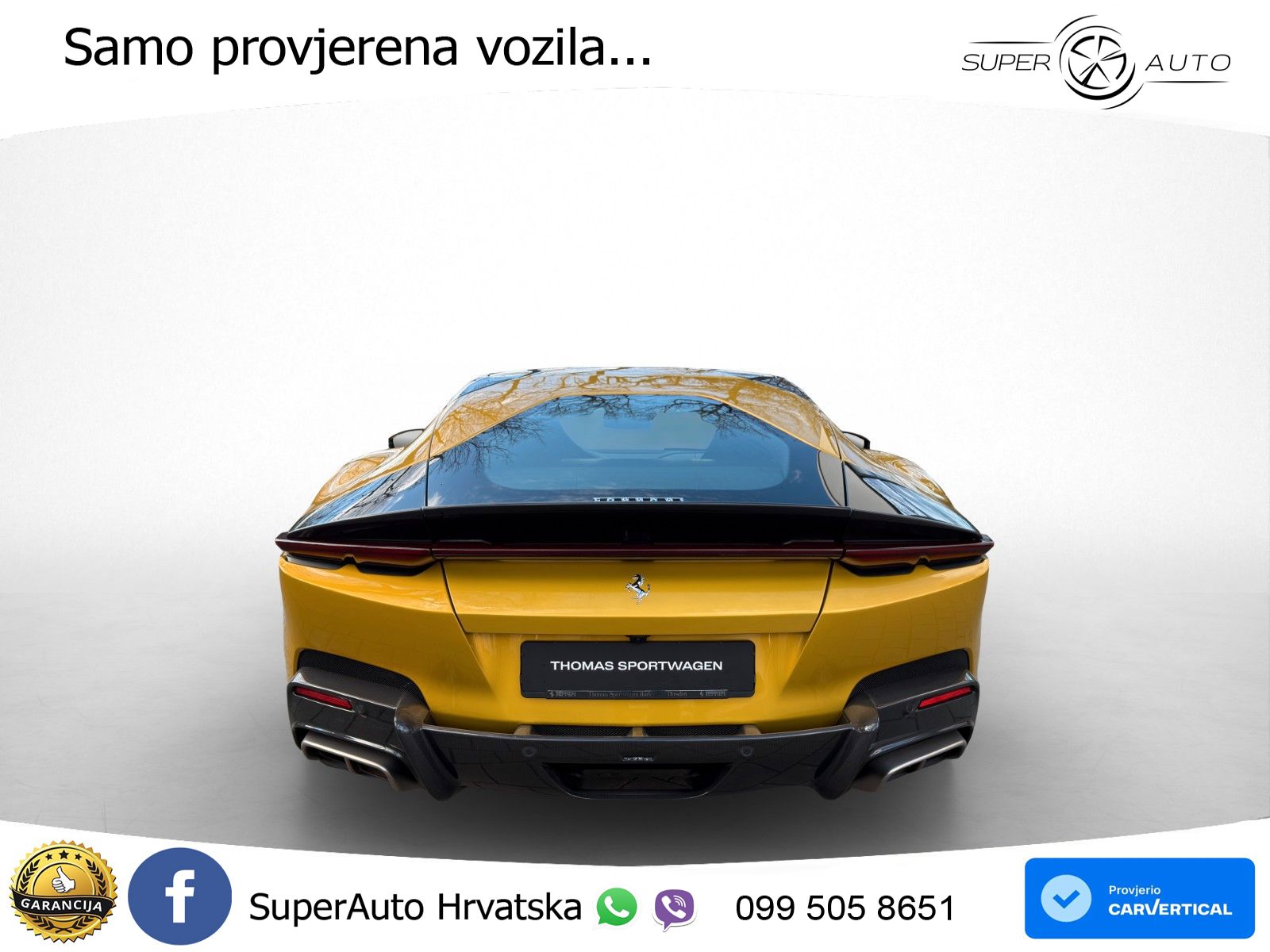 Ferrari 12Cilindri Spider 6.5 V12 (830 KS) F1 DCT LED+ACC