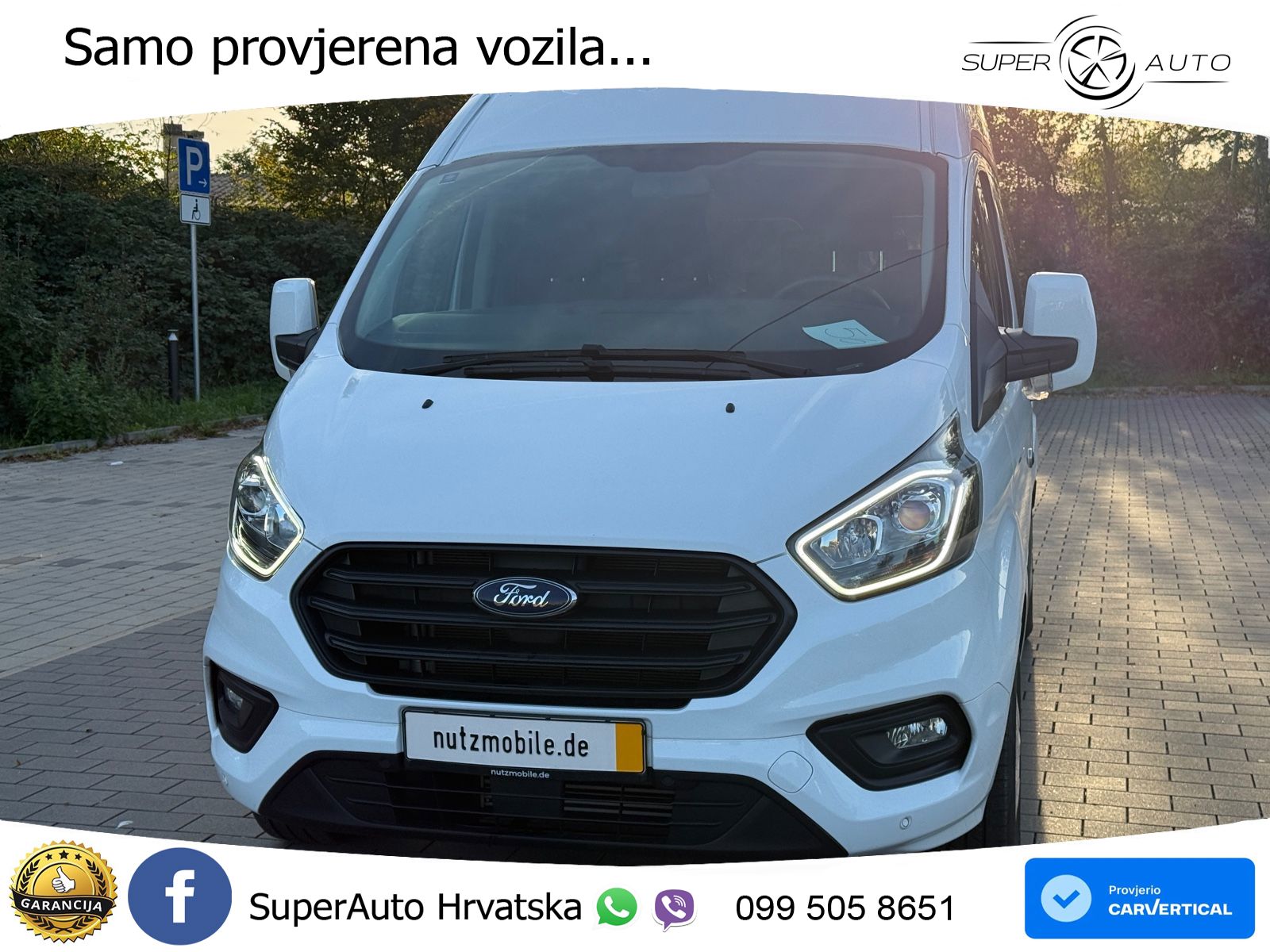 Ford Transit Custom  320 L2 H2  Rollstuhllift Lift 105 KS